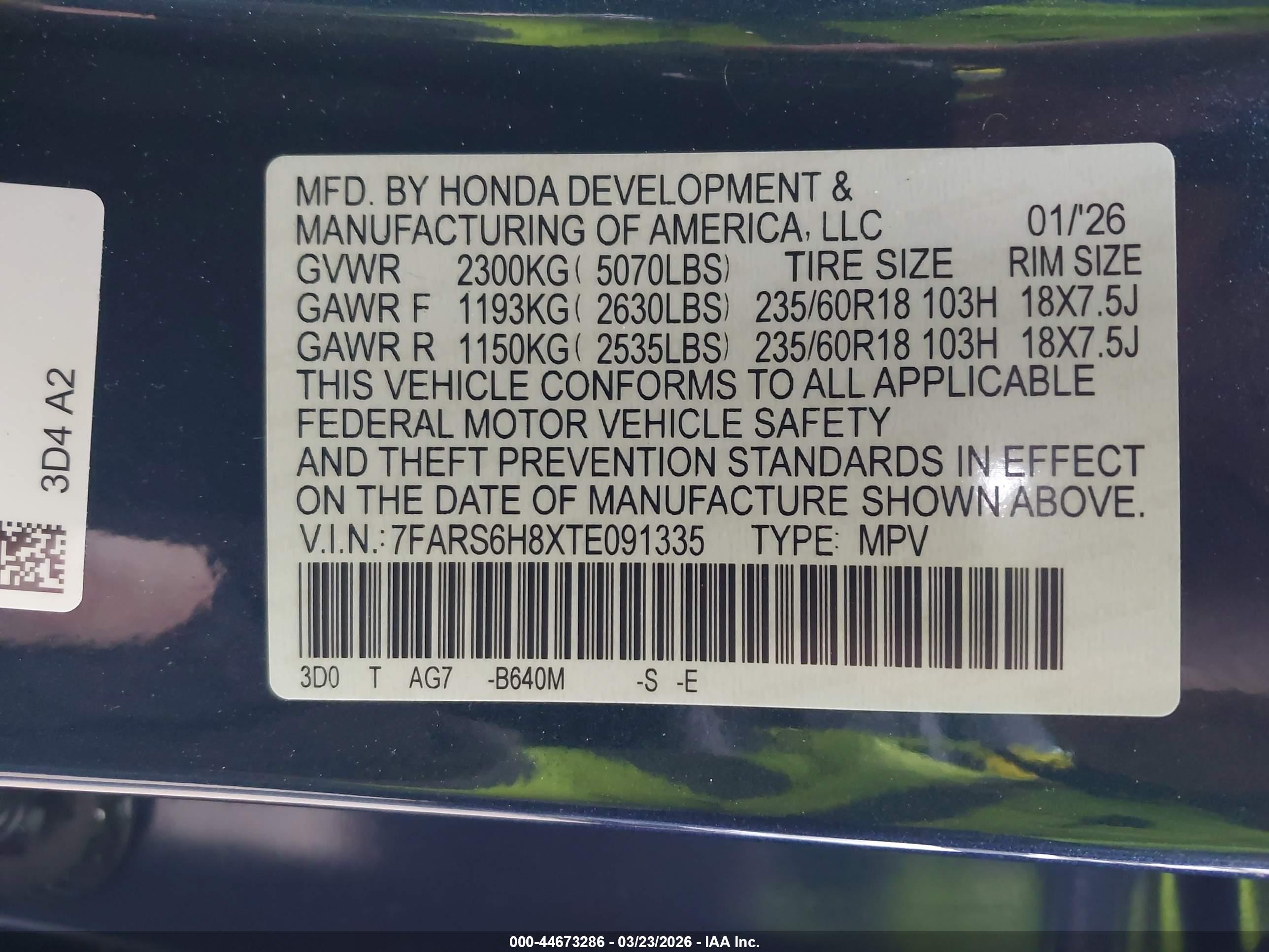 HONDA CR-V image 9
