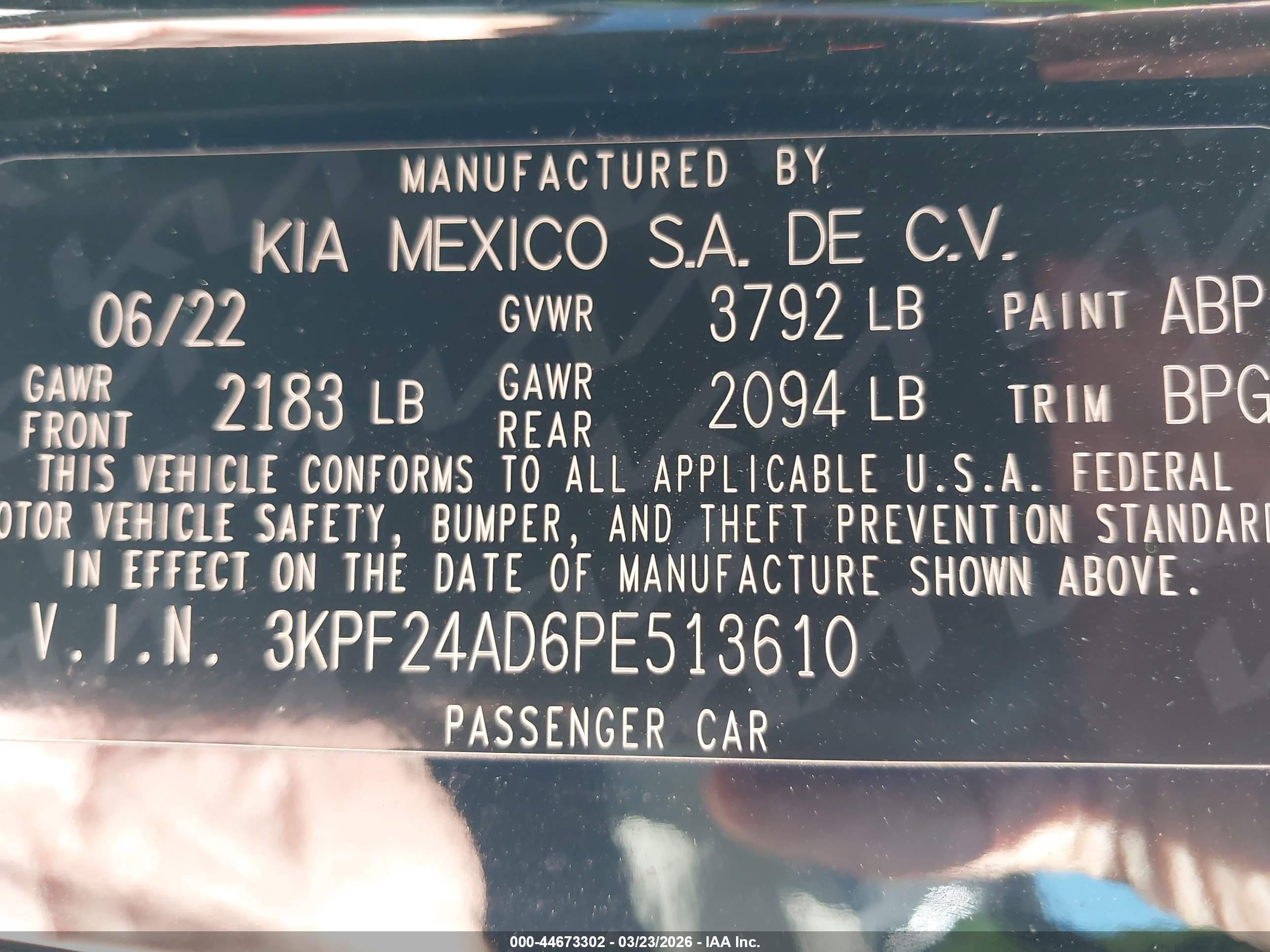 KIA FORTE image 9