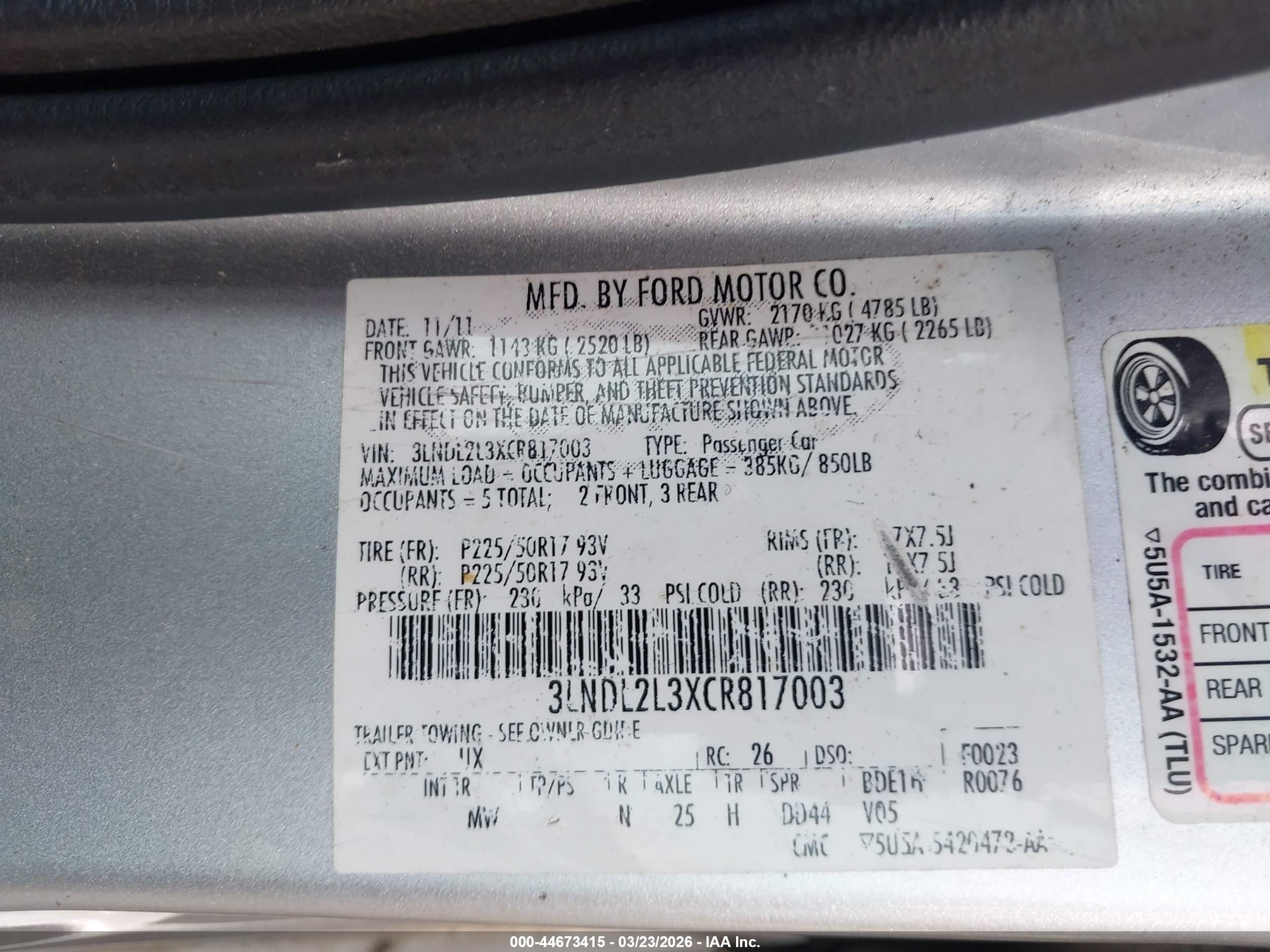 LINCOLN MKZ image 9