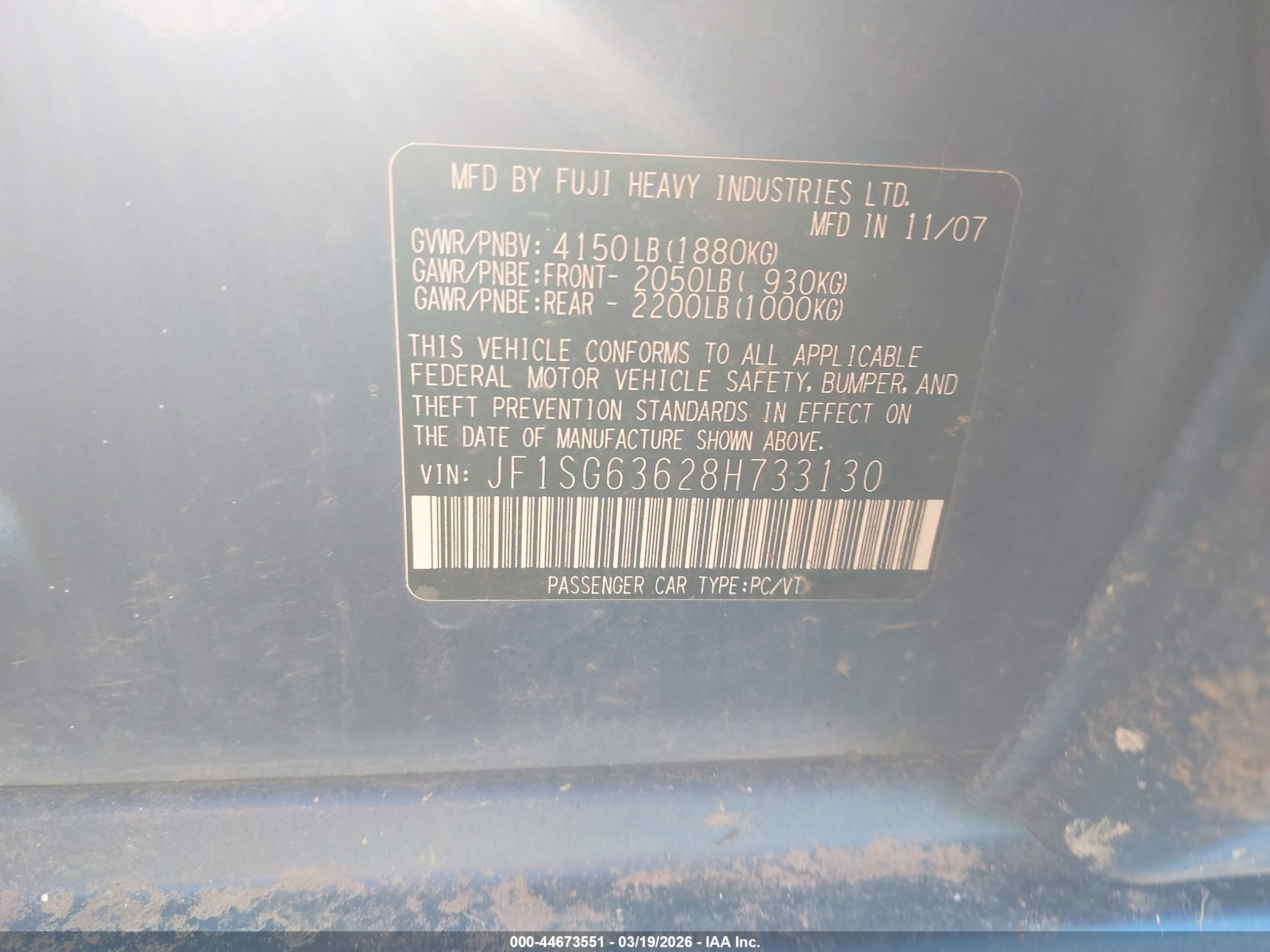 SUBARU FORESTER image 9