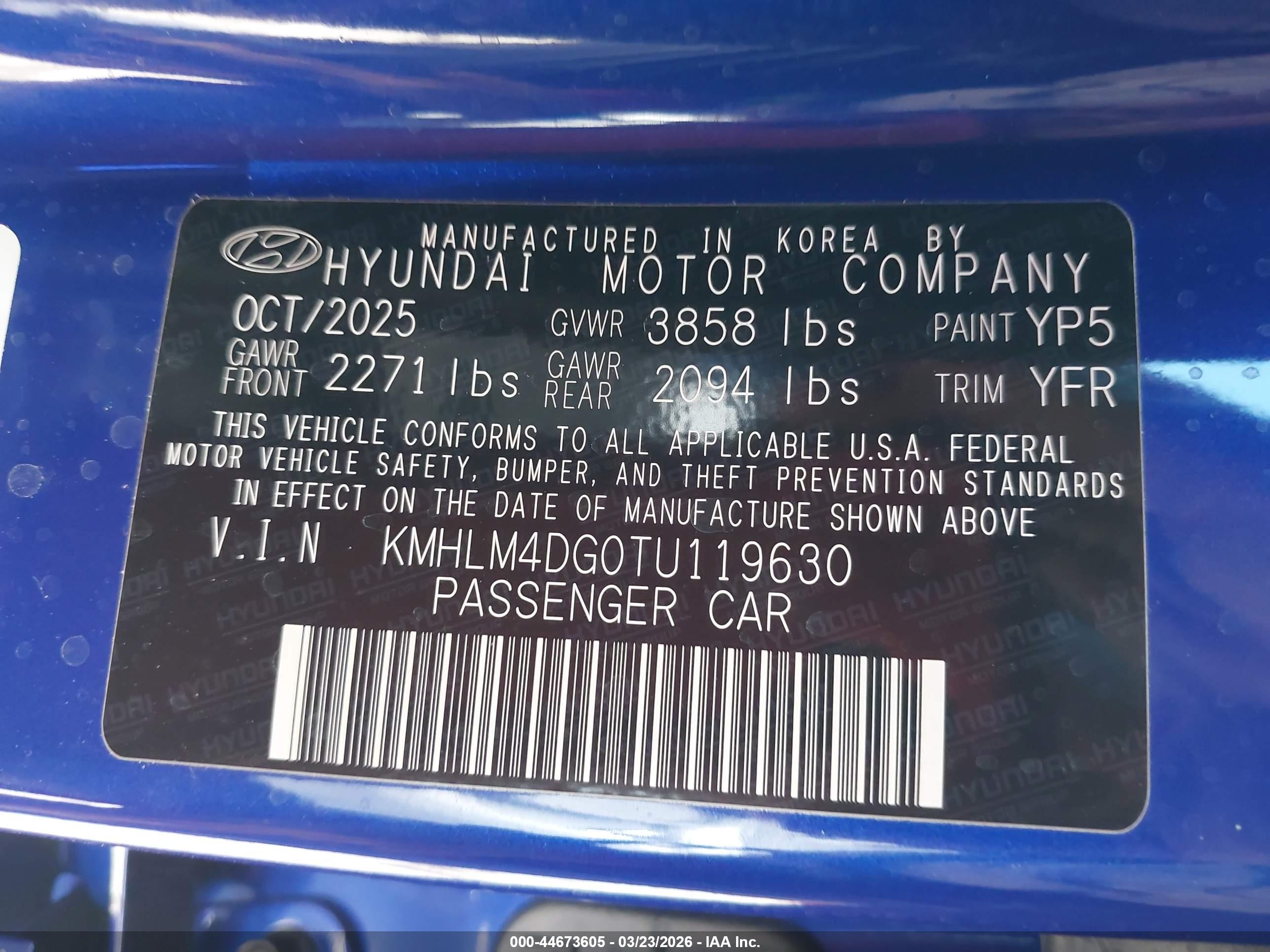 HYUNDAI ELANTRA image 9