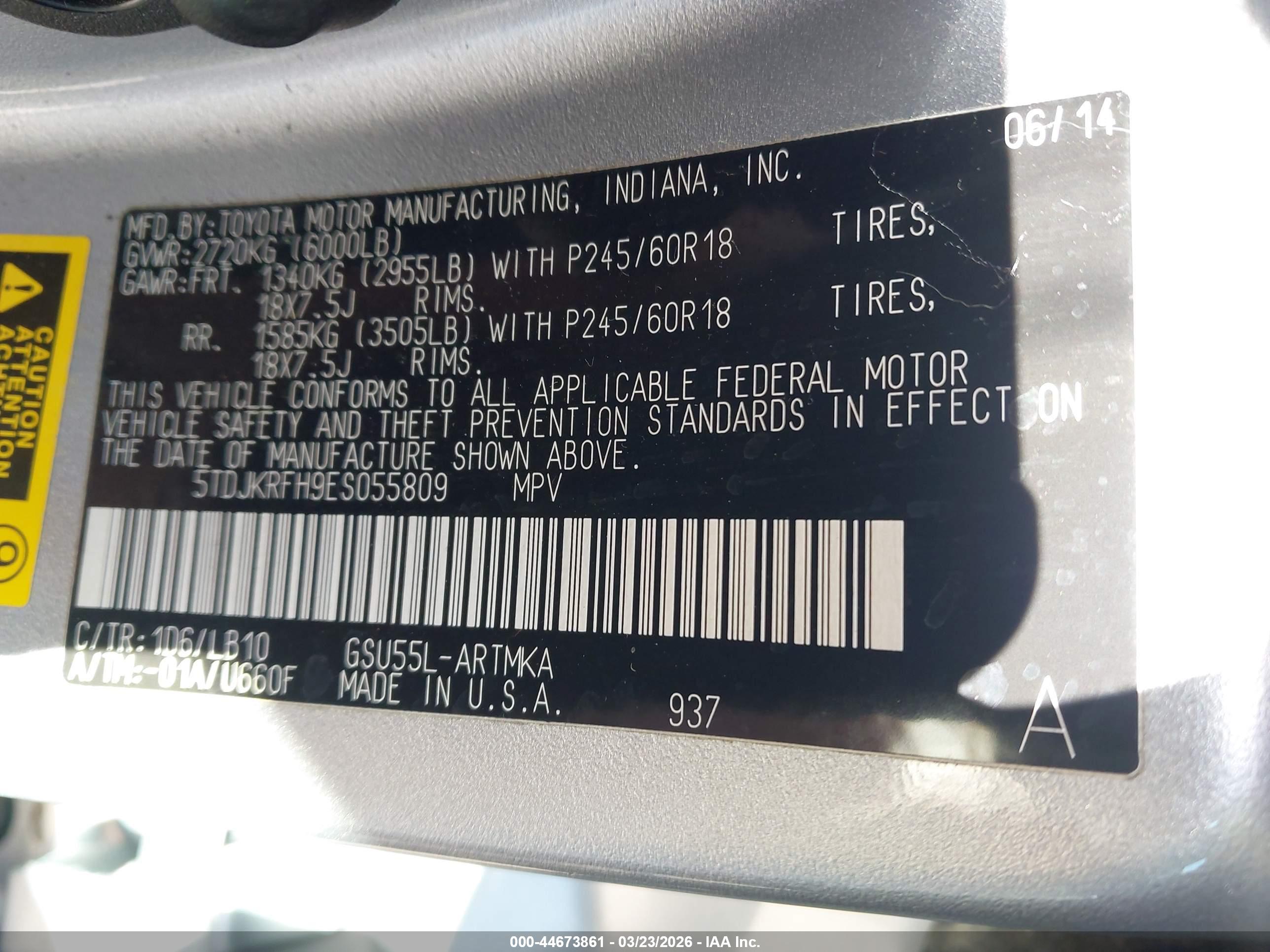 TOYOTA HIGHLANDER image 9