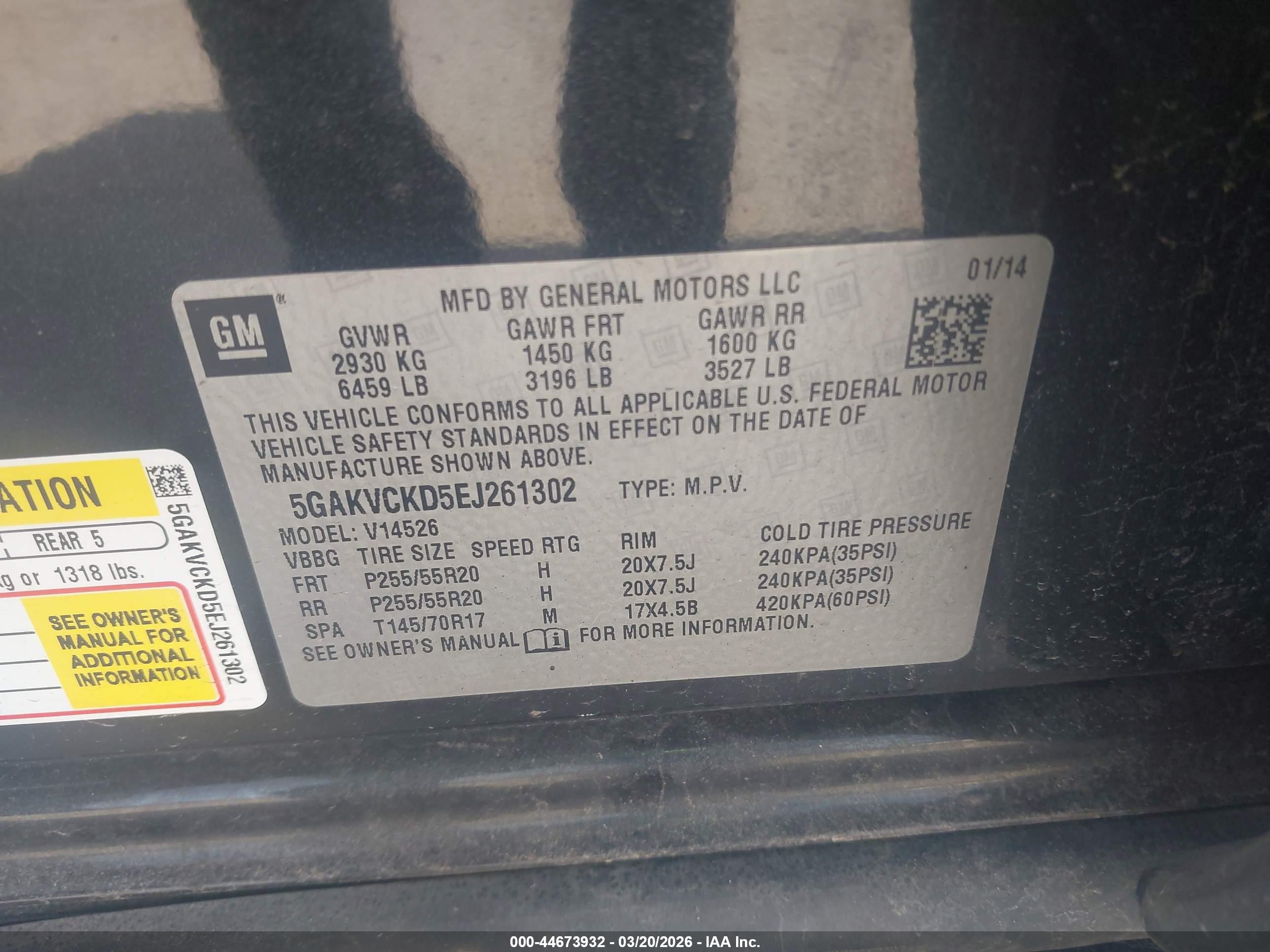 BUICK ENCLAVE image 9