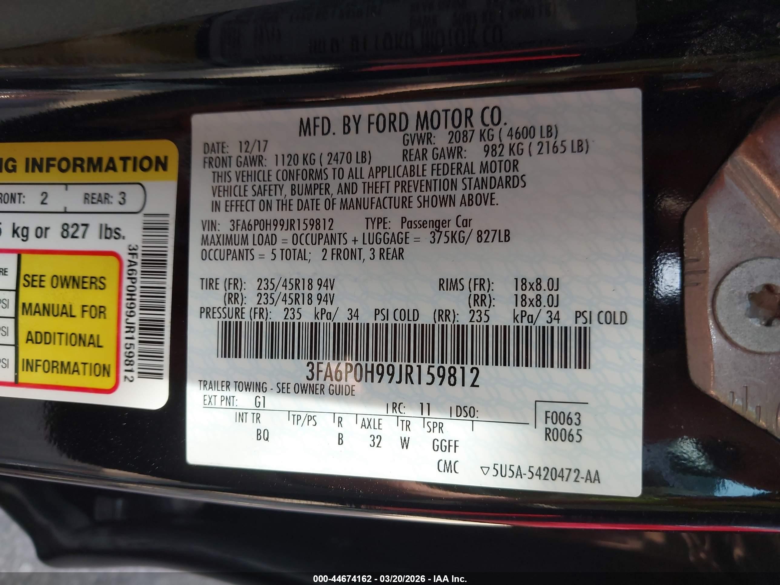 FORD FUSION image 9