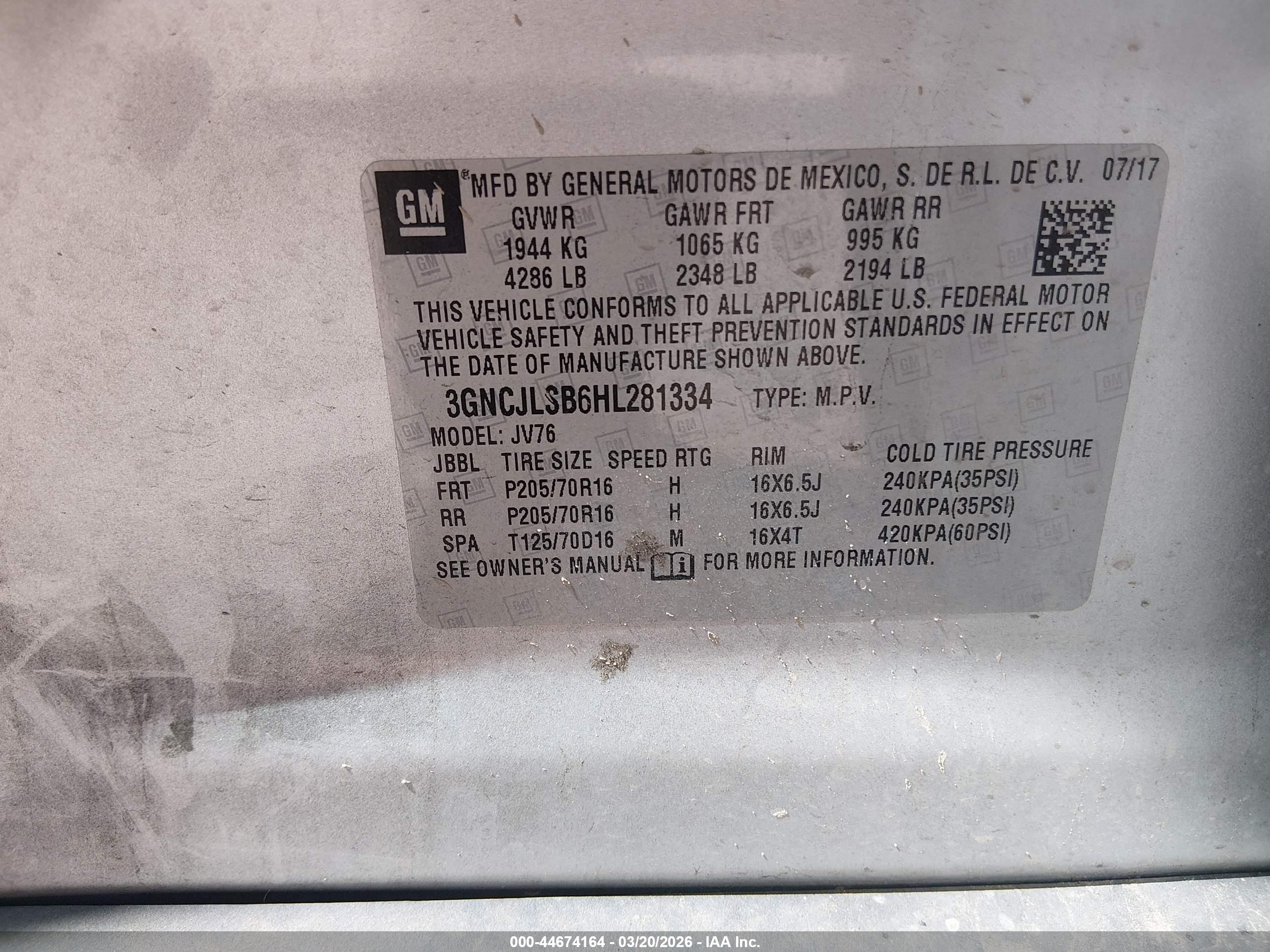 CHEVROLET TRAX image 9