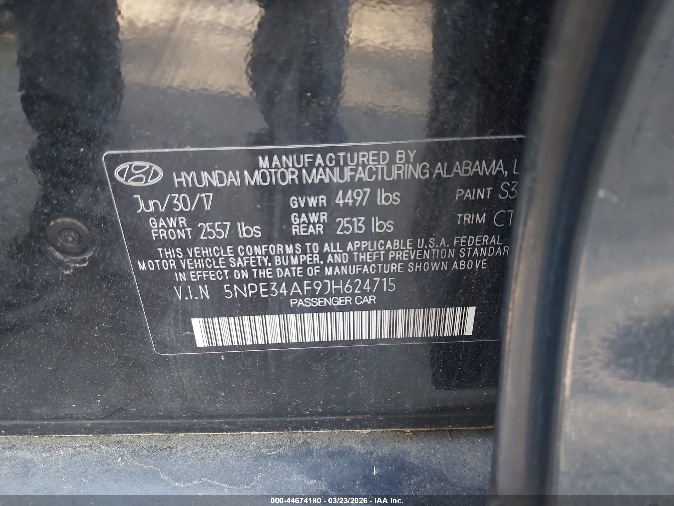 HYUNDAI SONATA image 9