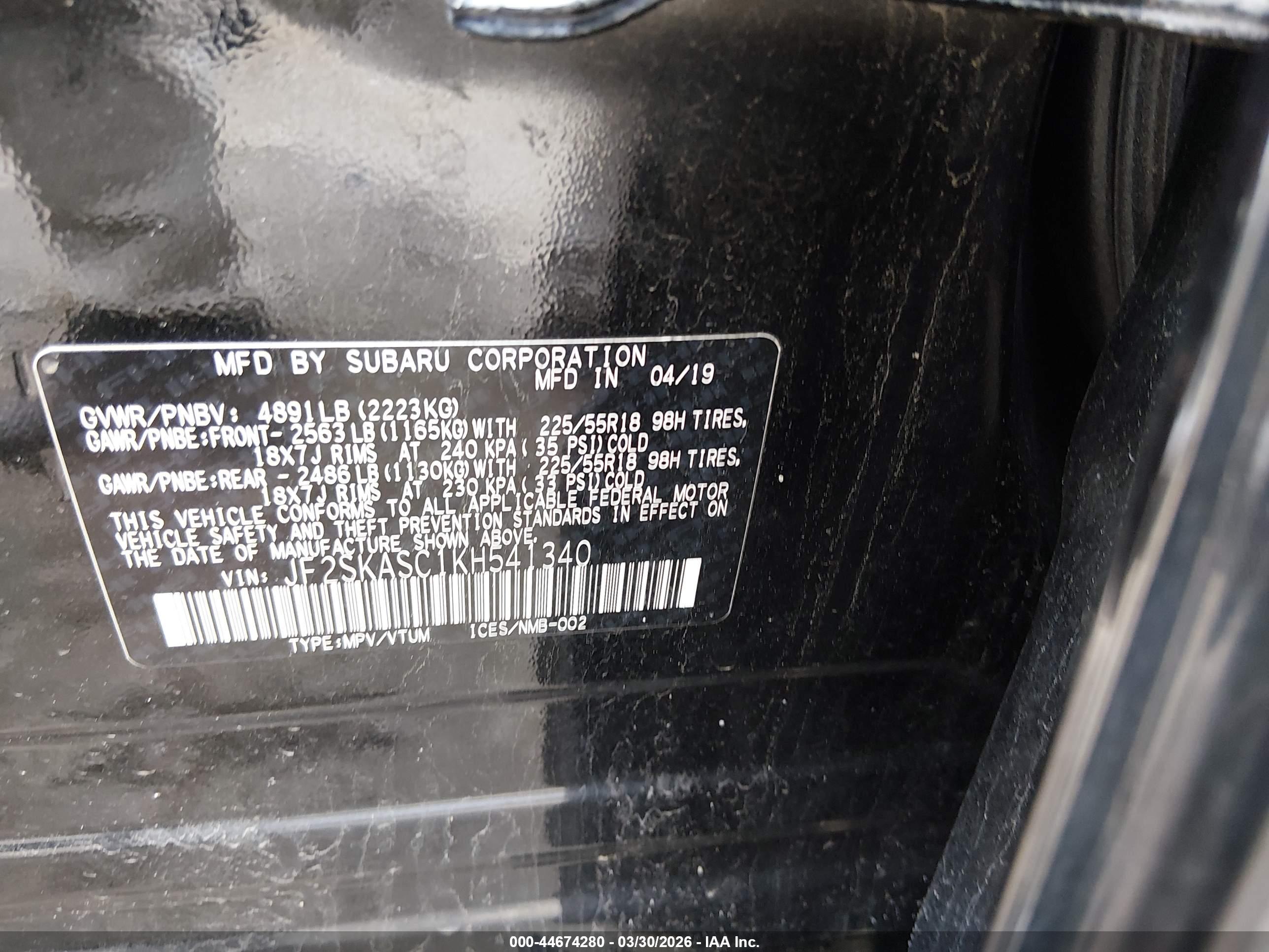 SUBARU FORESTER image 9