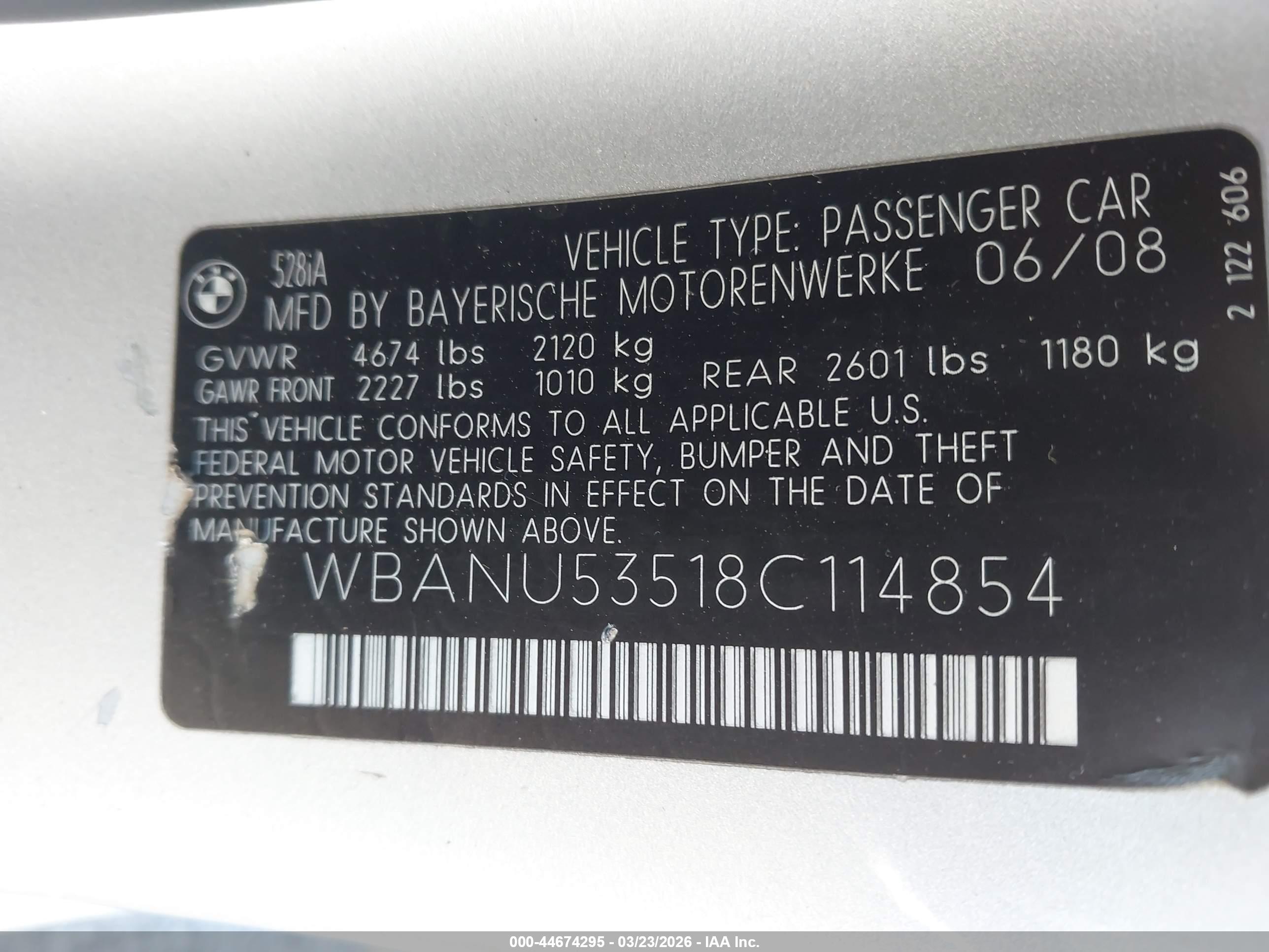 BMW 528I image 9