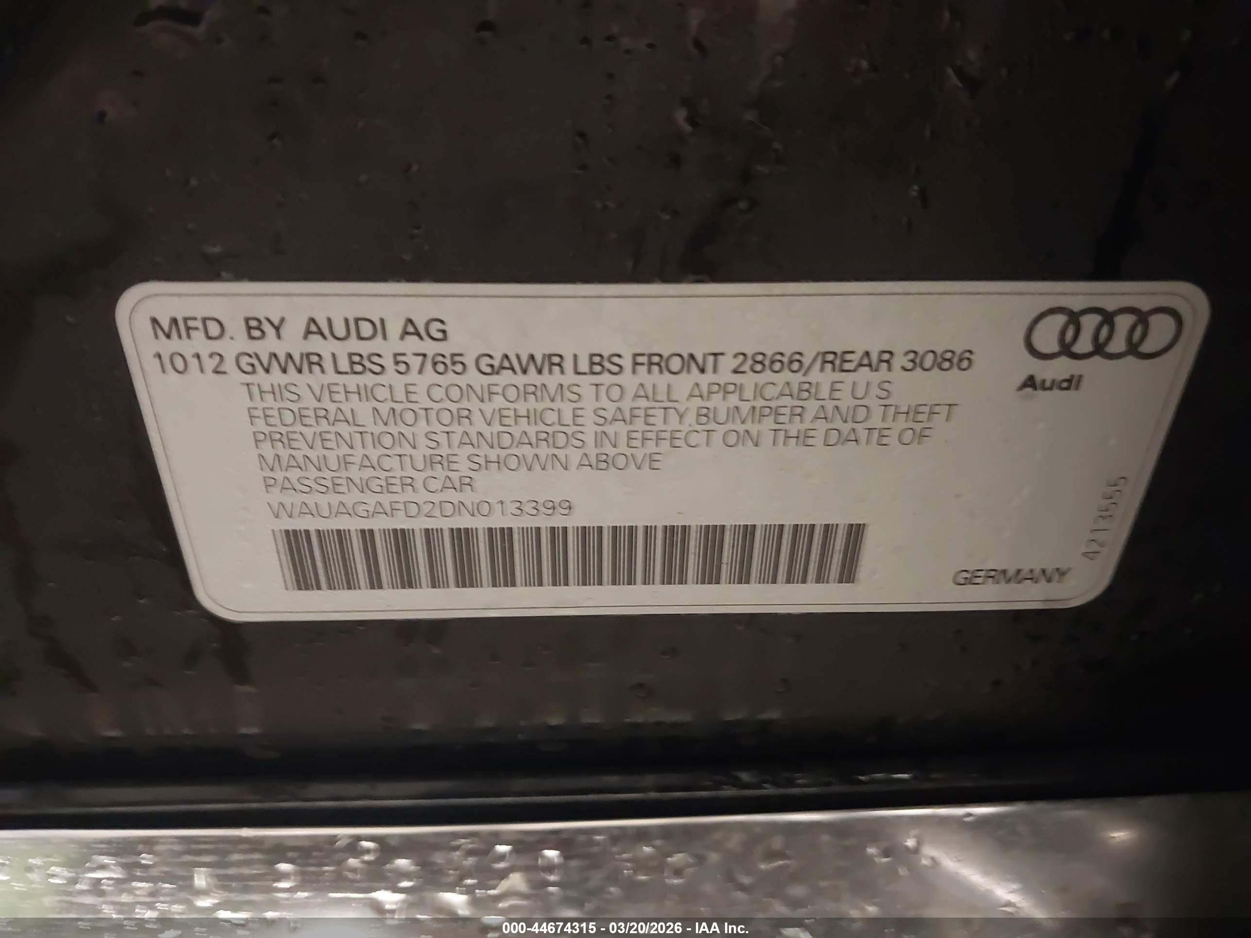 AUDI A8 image 9
