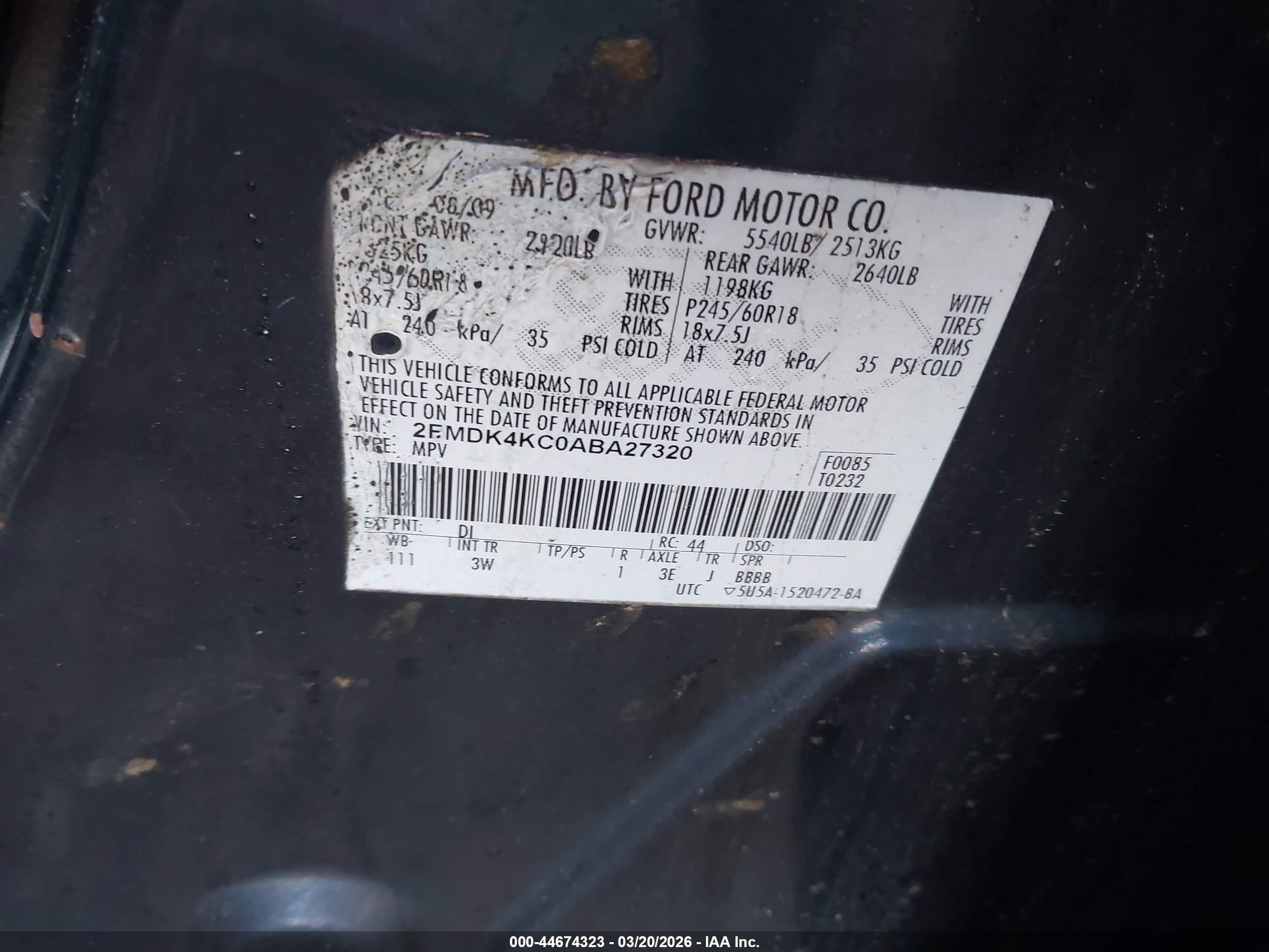 FORD EDGE image 9