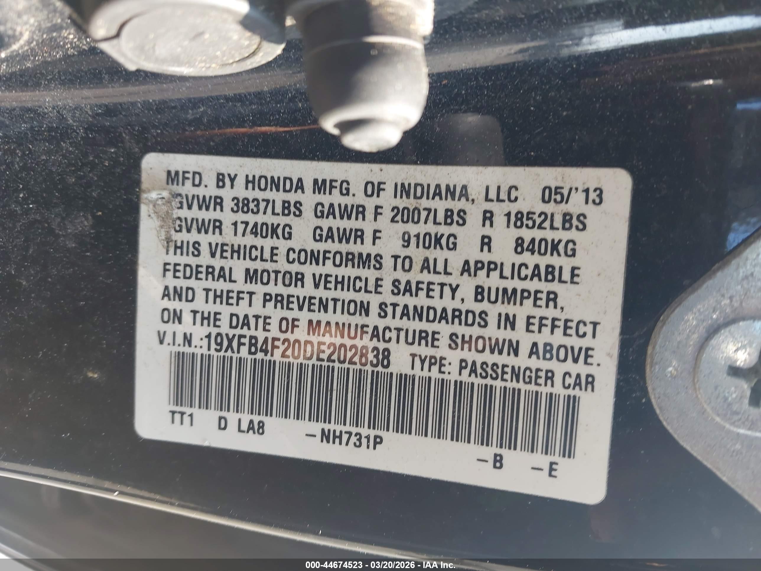 HONDA CIVIC image 9
