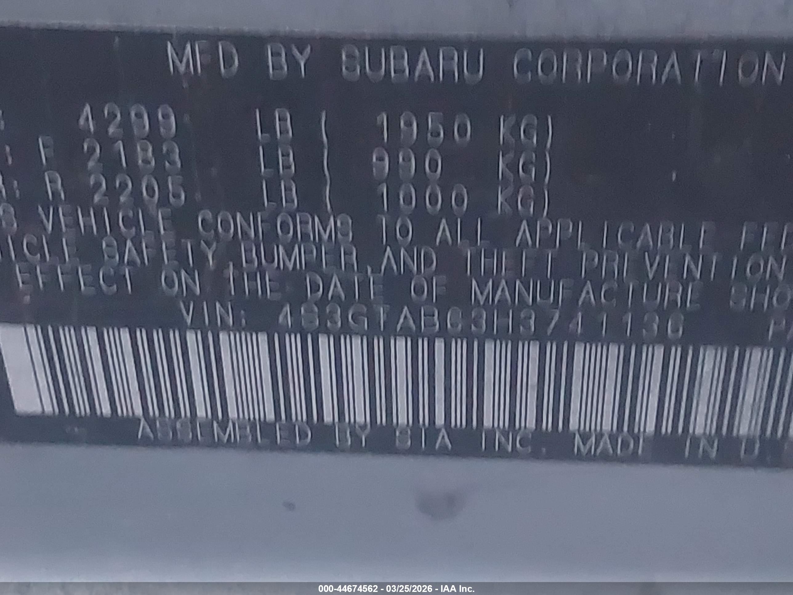 SUBARU IMPREZA image 9