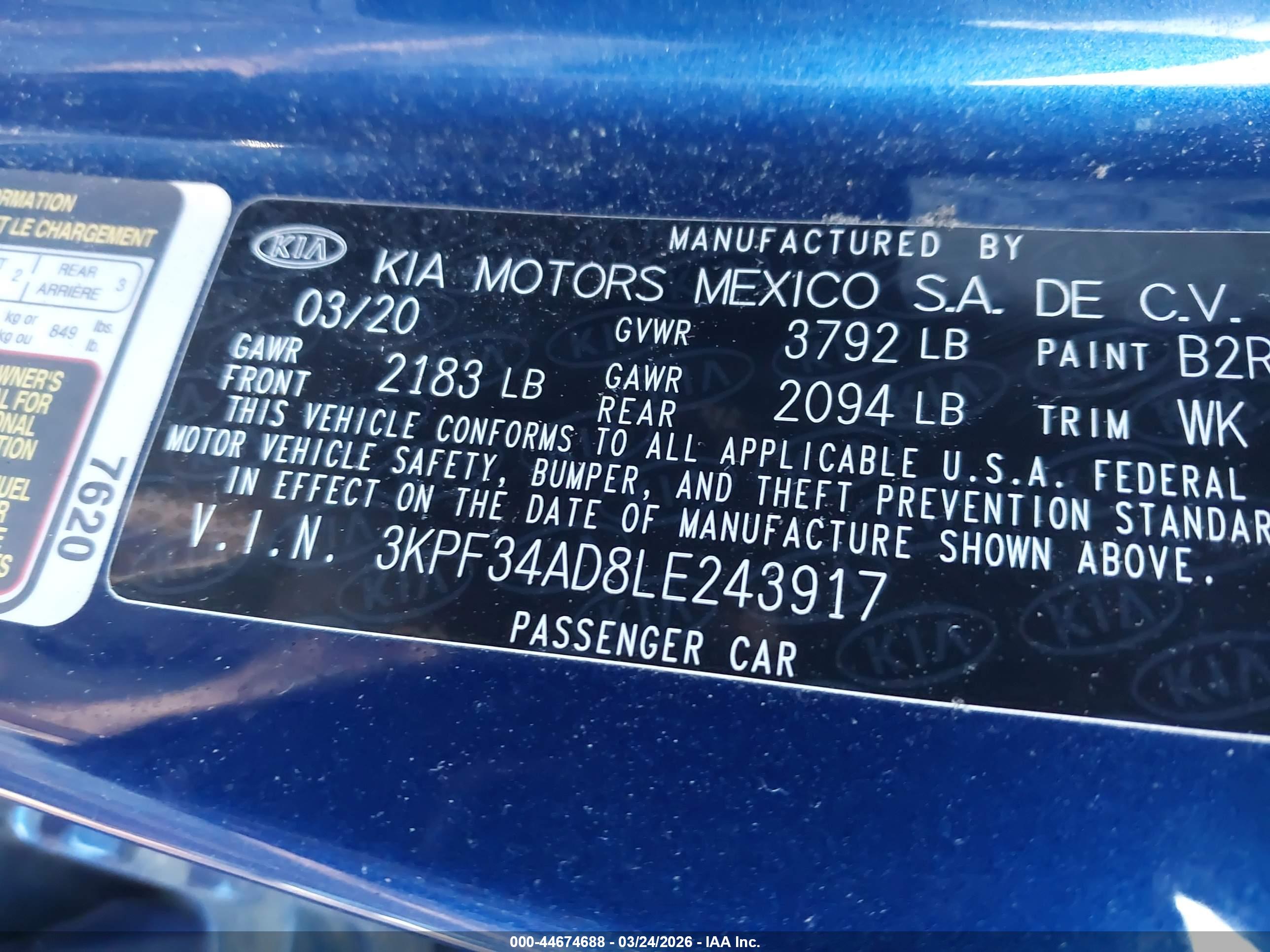 KIA FORTE image 9