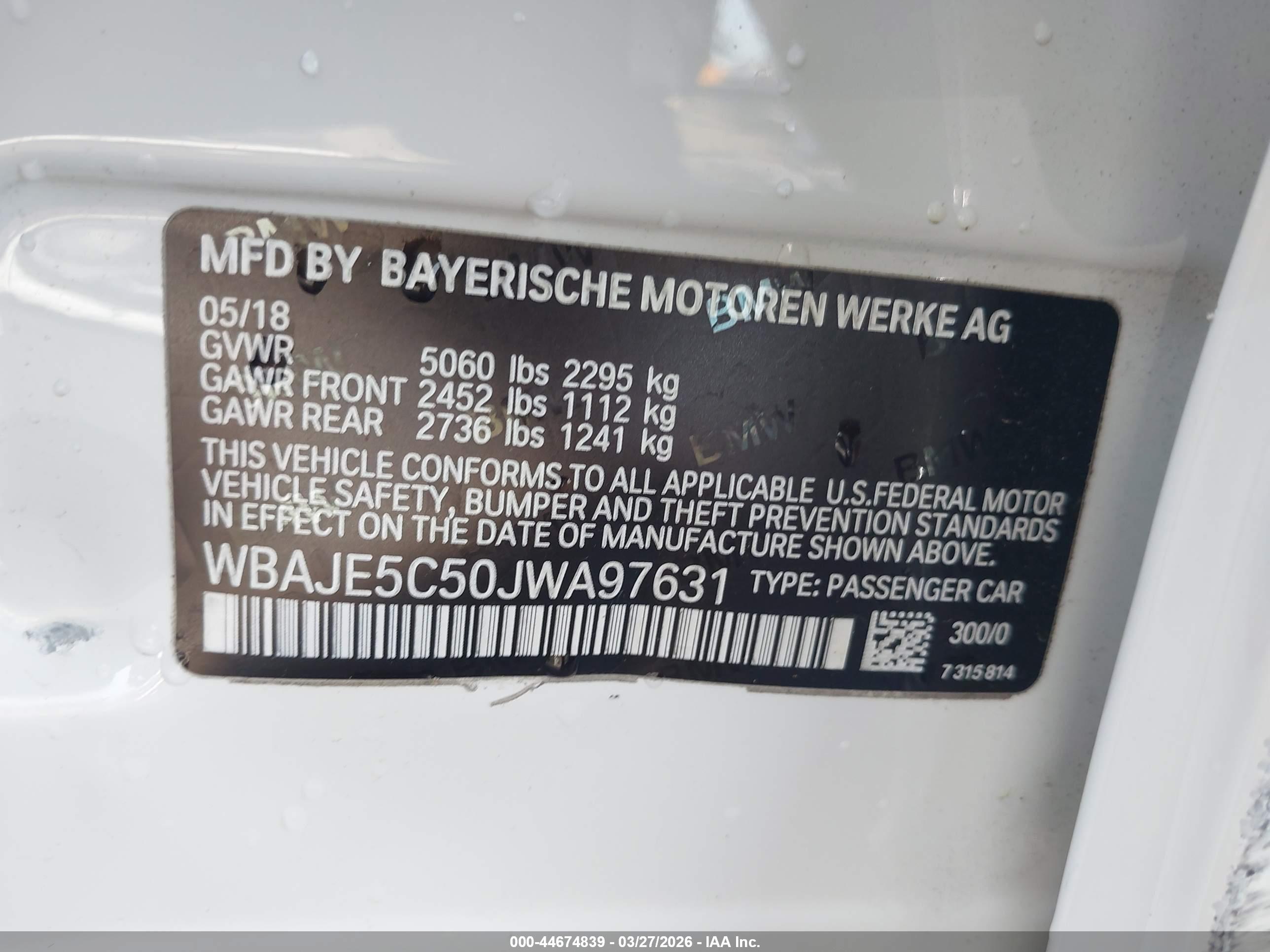 BMW 540I image 9