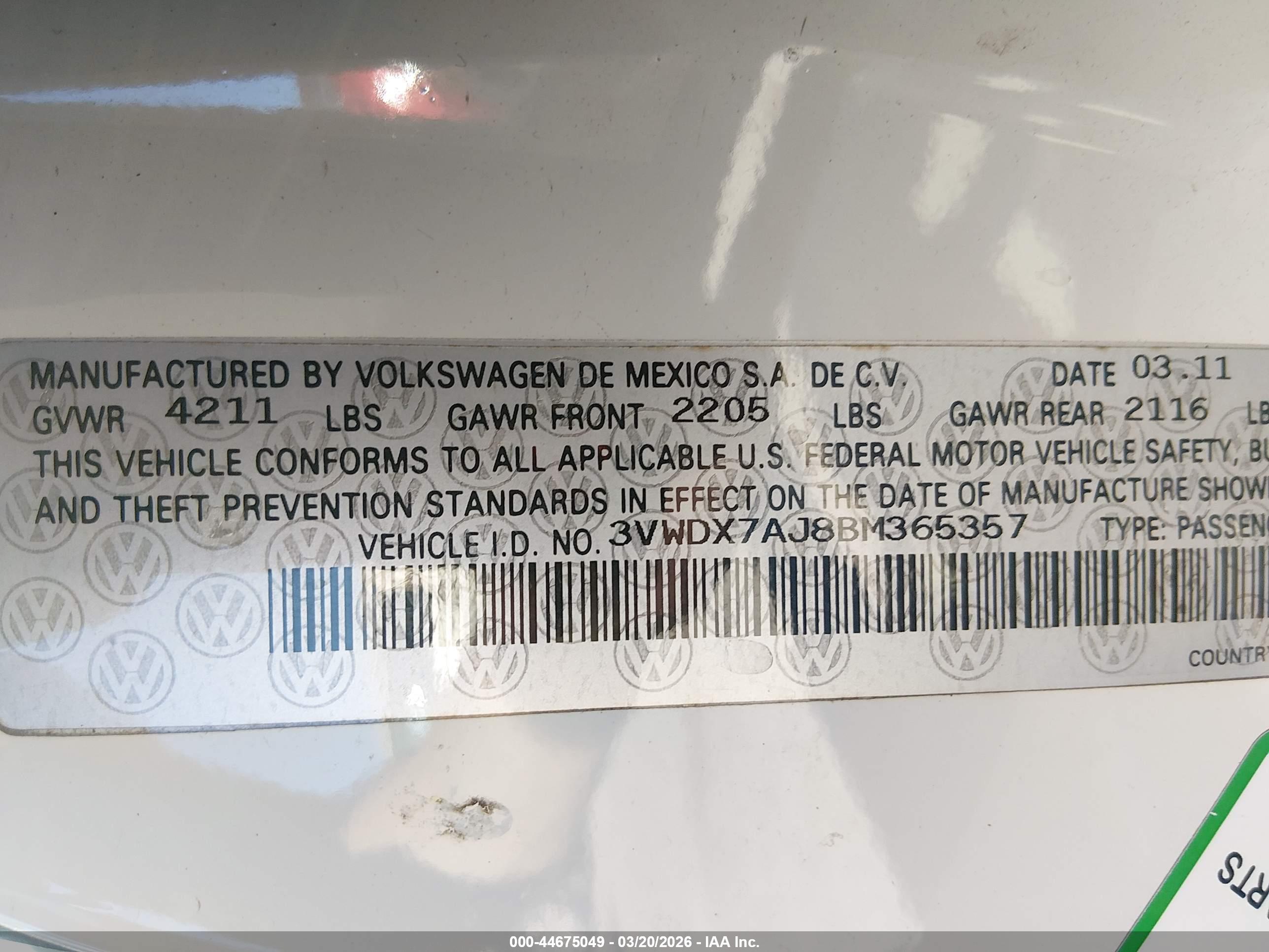 VOLKSWAGEN JETTA image 9