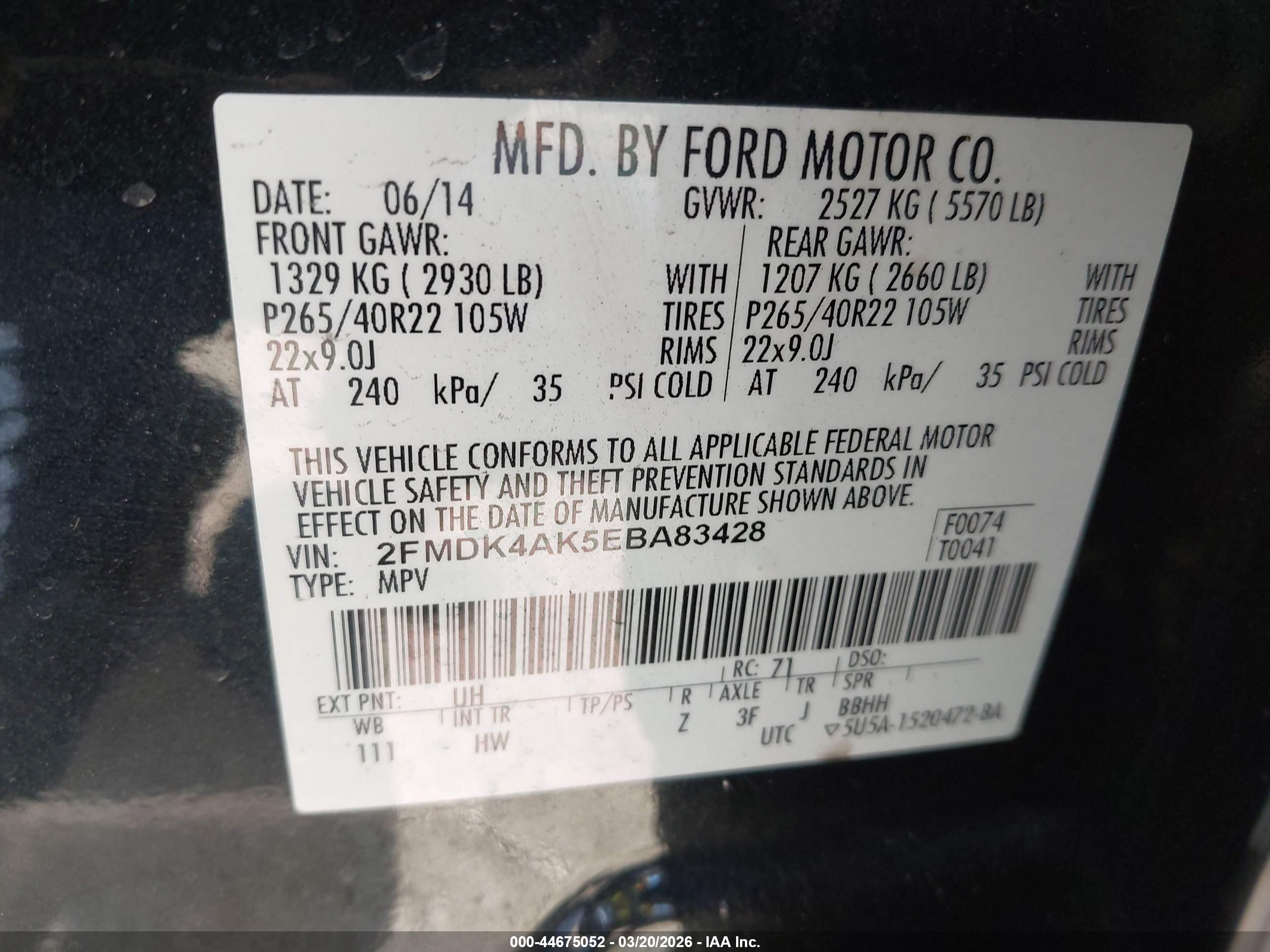 FORD EDGE image 9