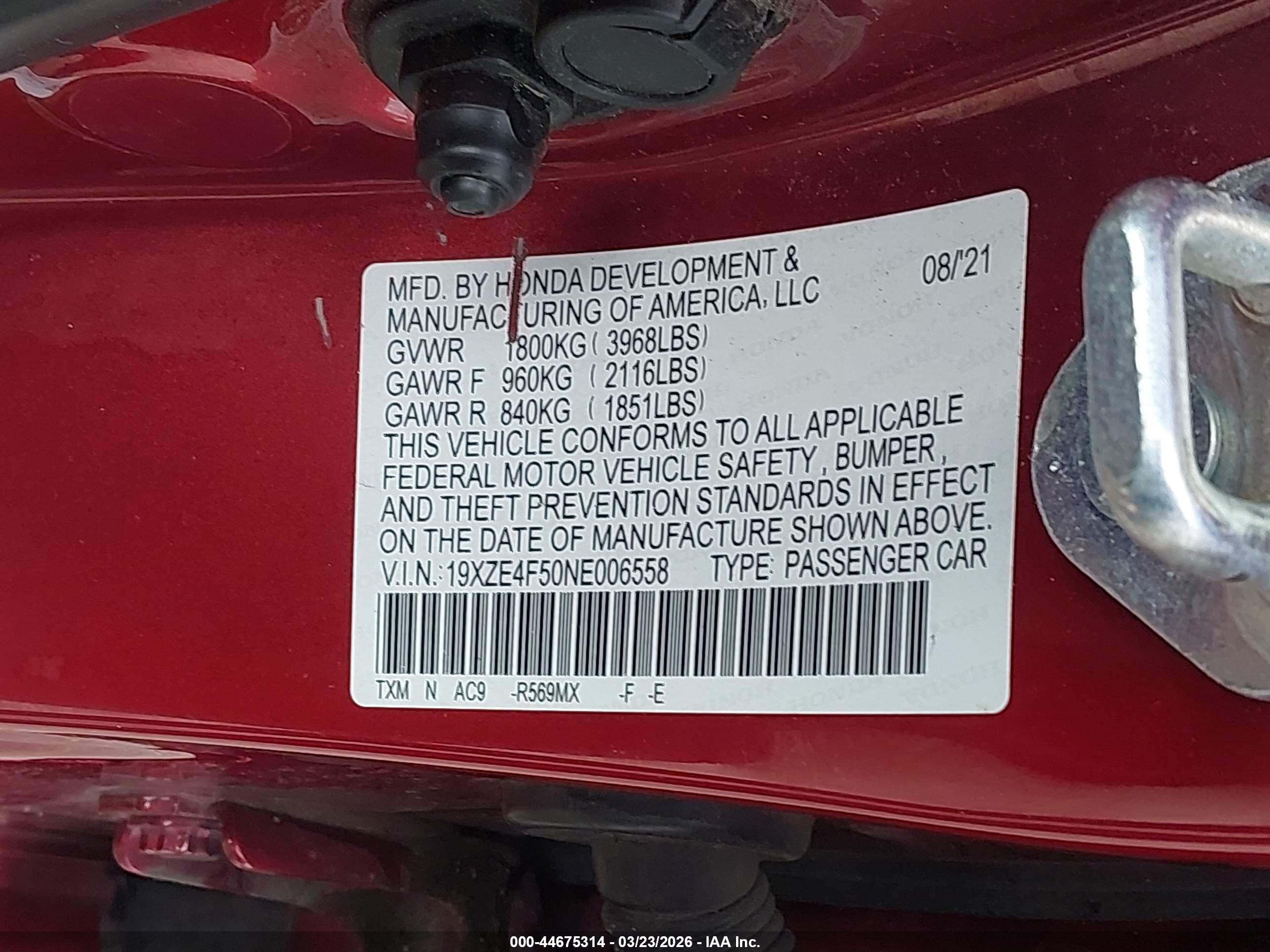 HONDA INSIGHT image 9