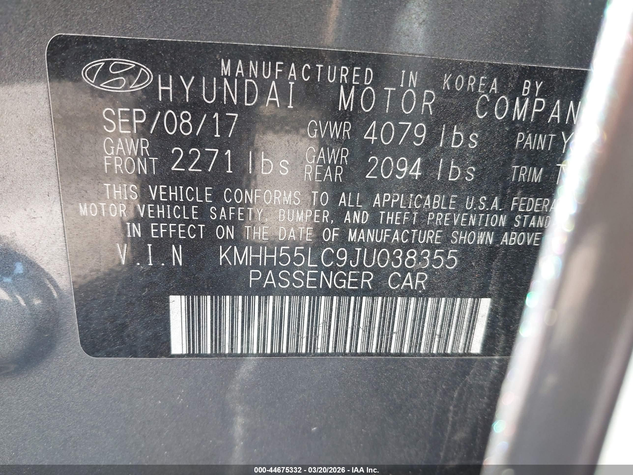 HYUNDAI ELANTRA image 9