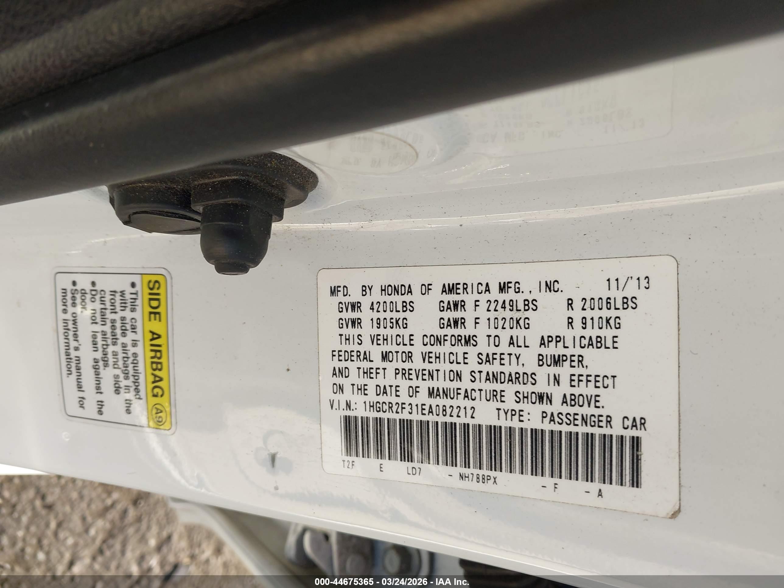 HONDA ACCORD image 9