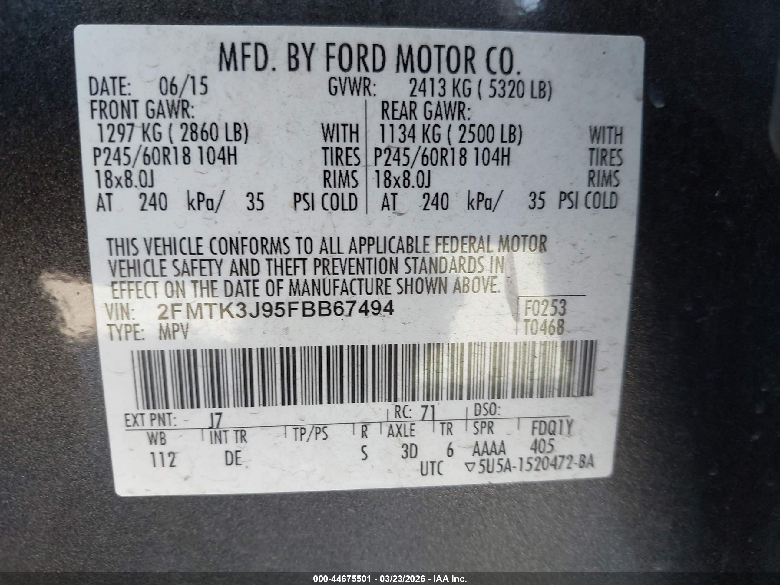 FORD EDGE image 9