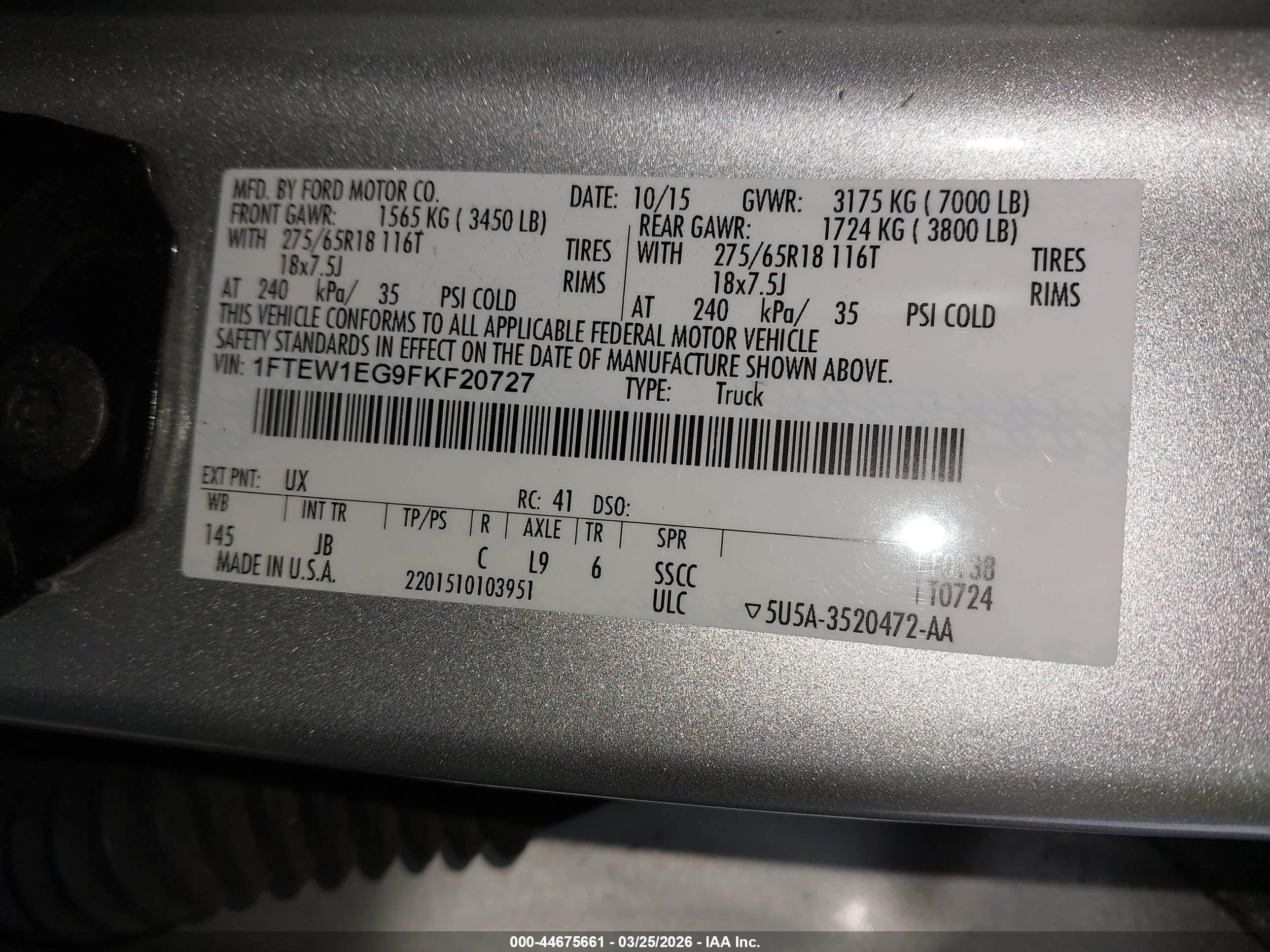 FORD F-150 image 9
