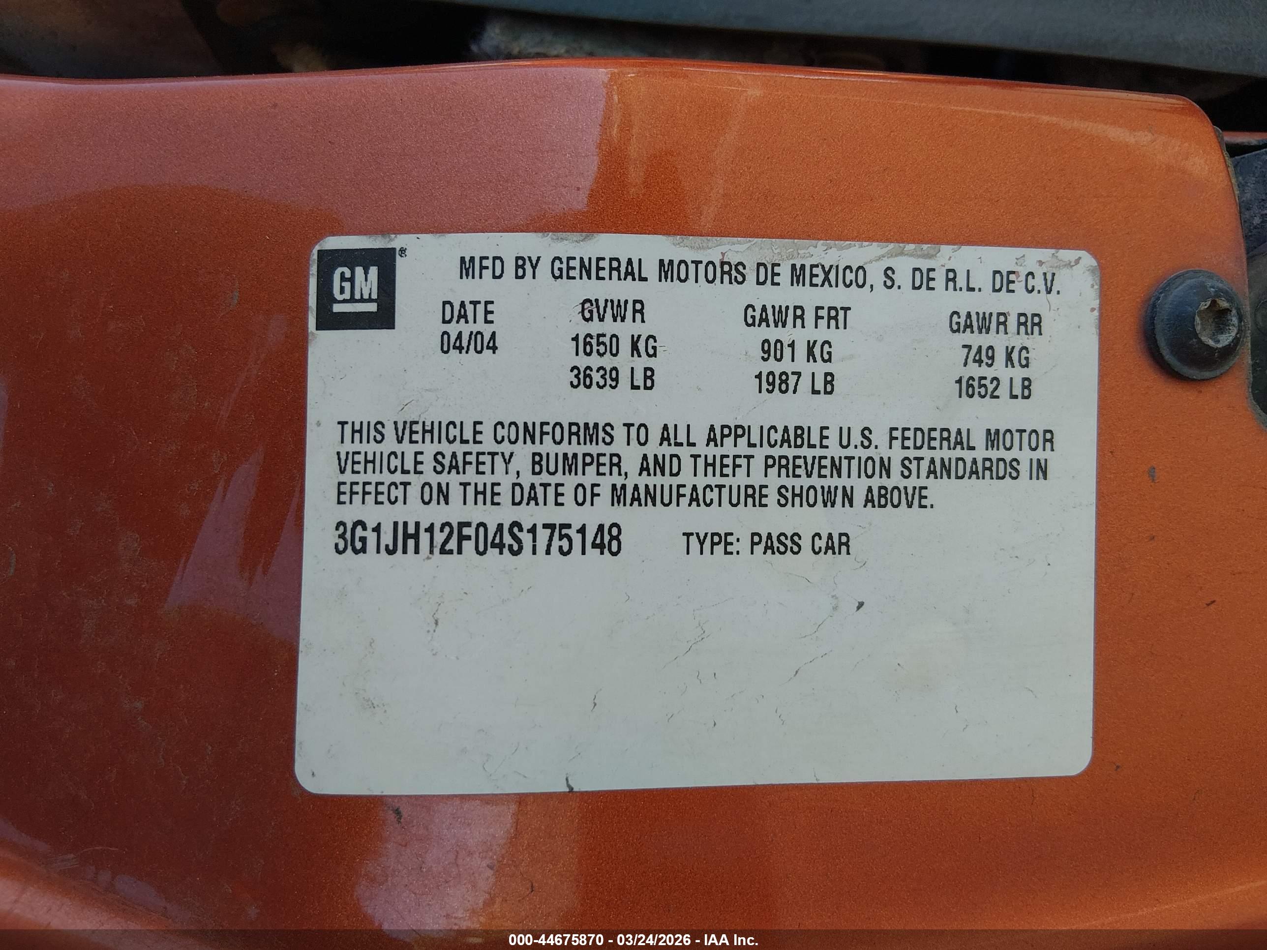 CHEVROLET CAVALIER image 9