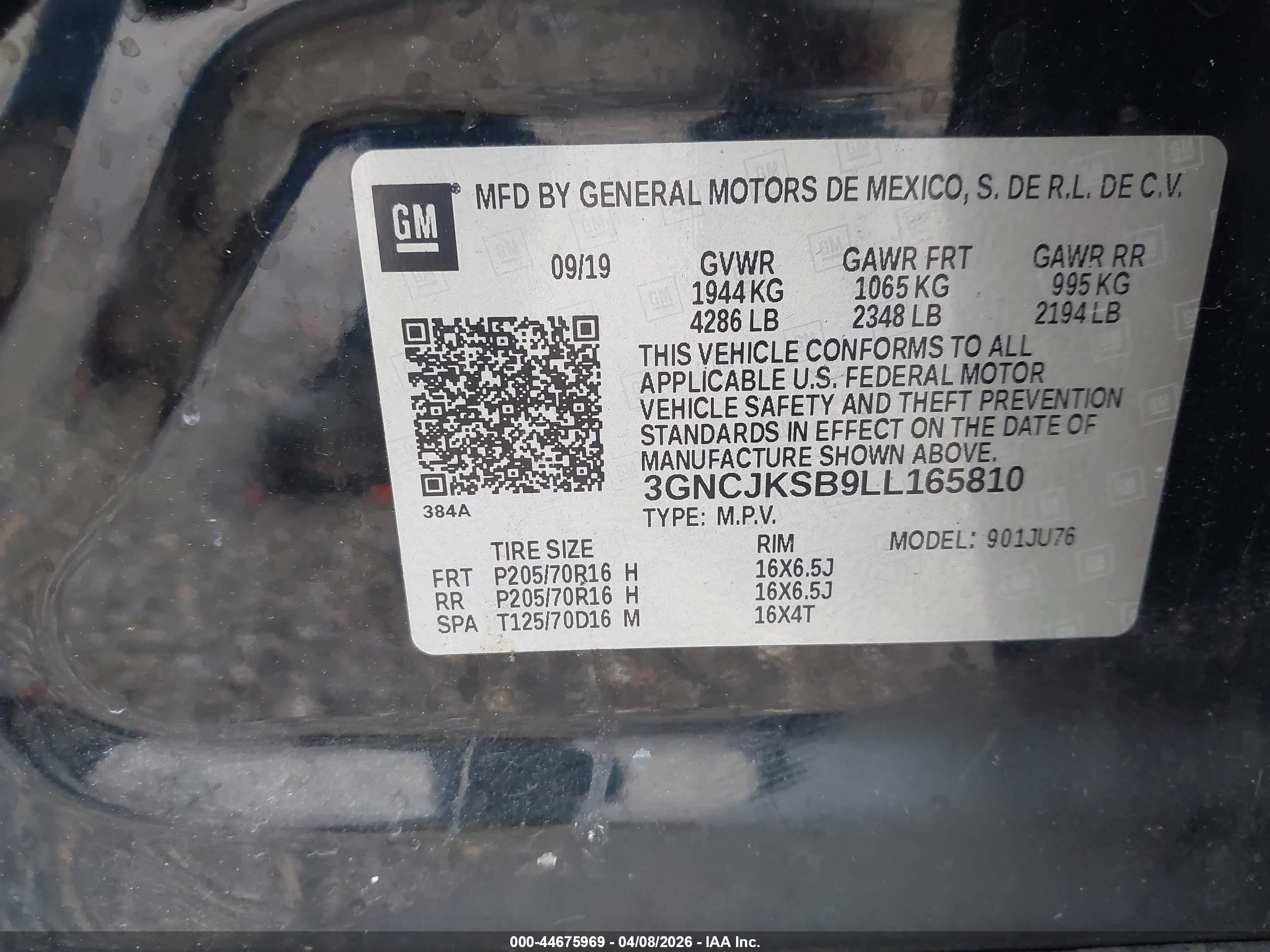 CHEVROLET TRAX image 9