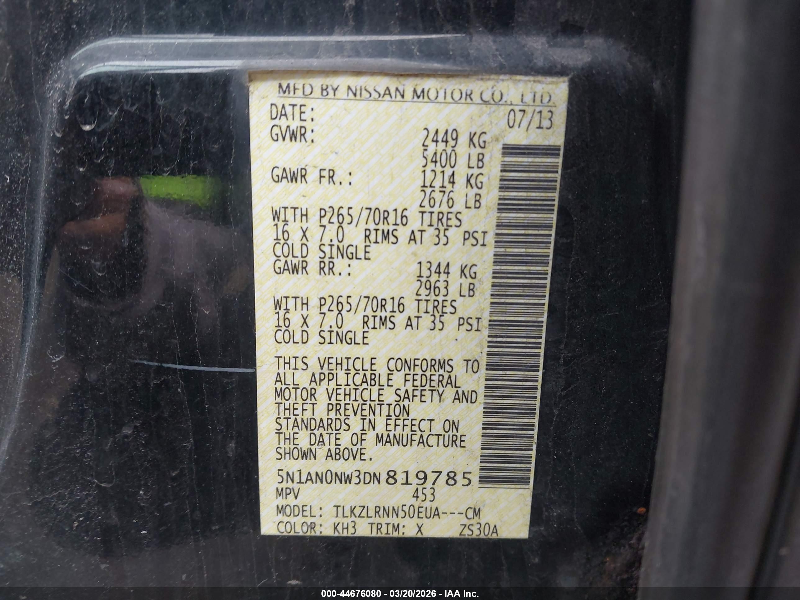 NISSAN XTERRA image 9