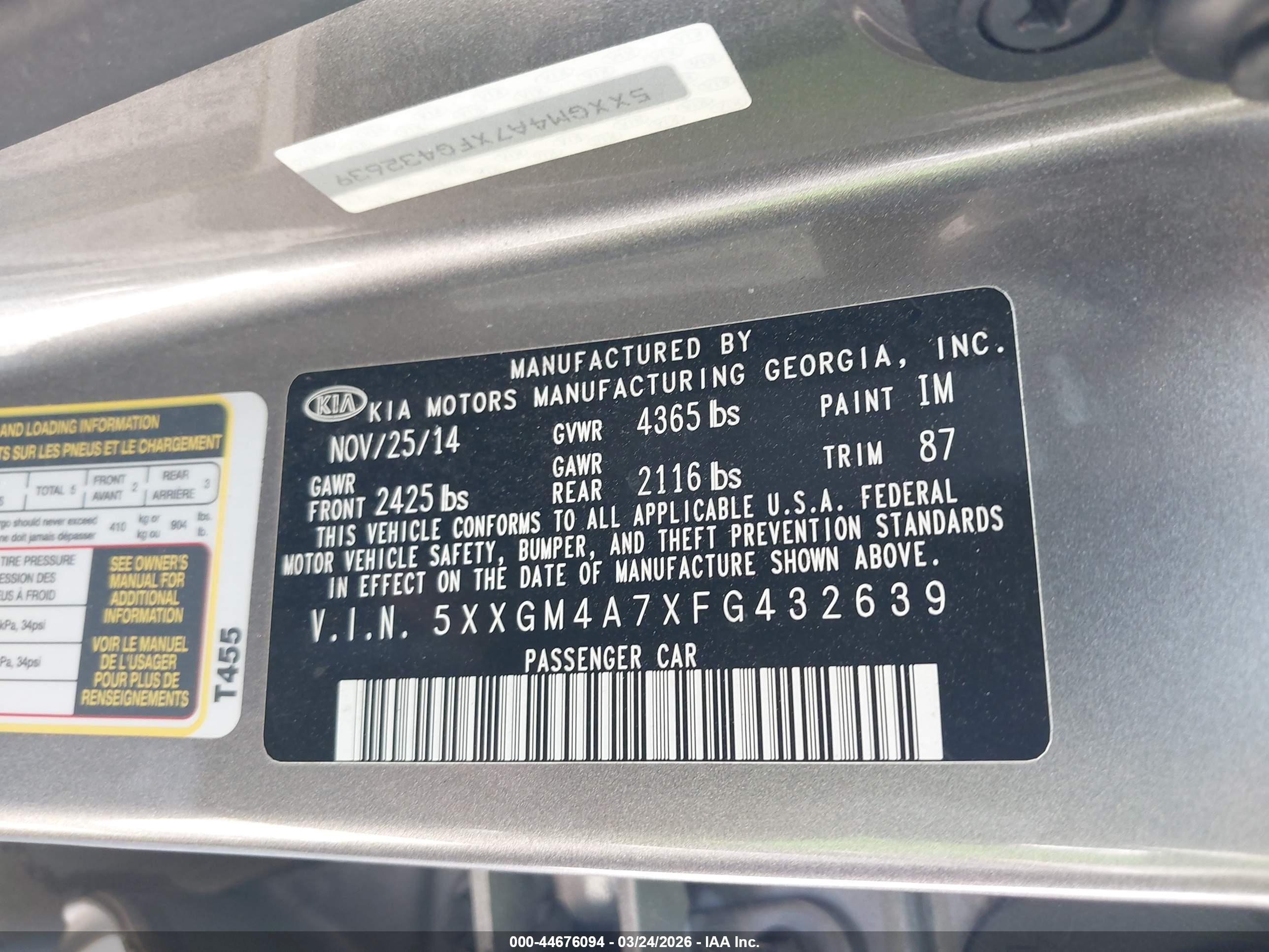 KIA OPTIMA image 9