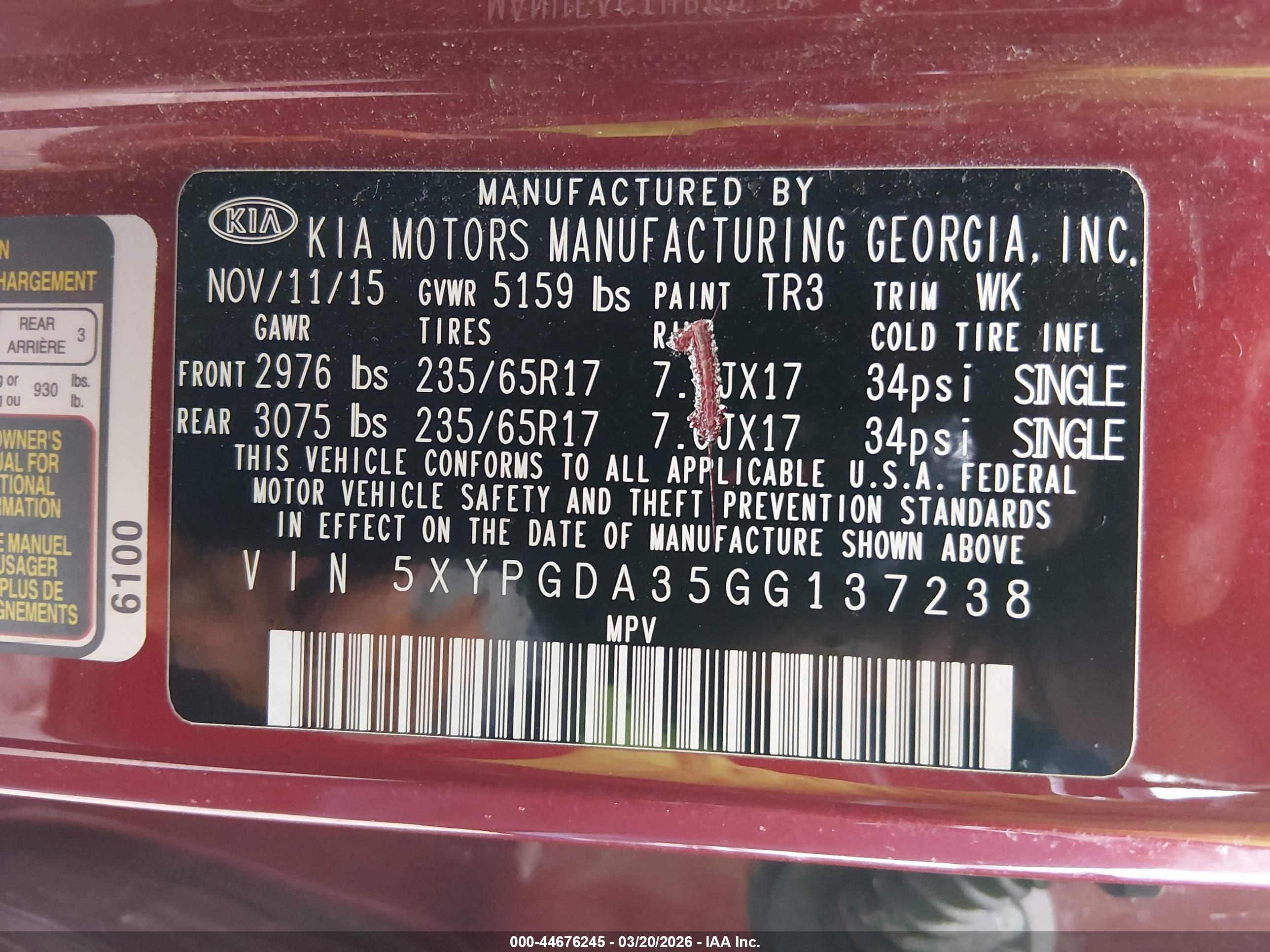 KIA SORENTO image 9