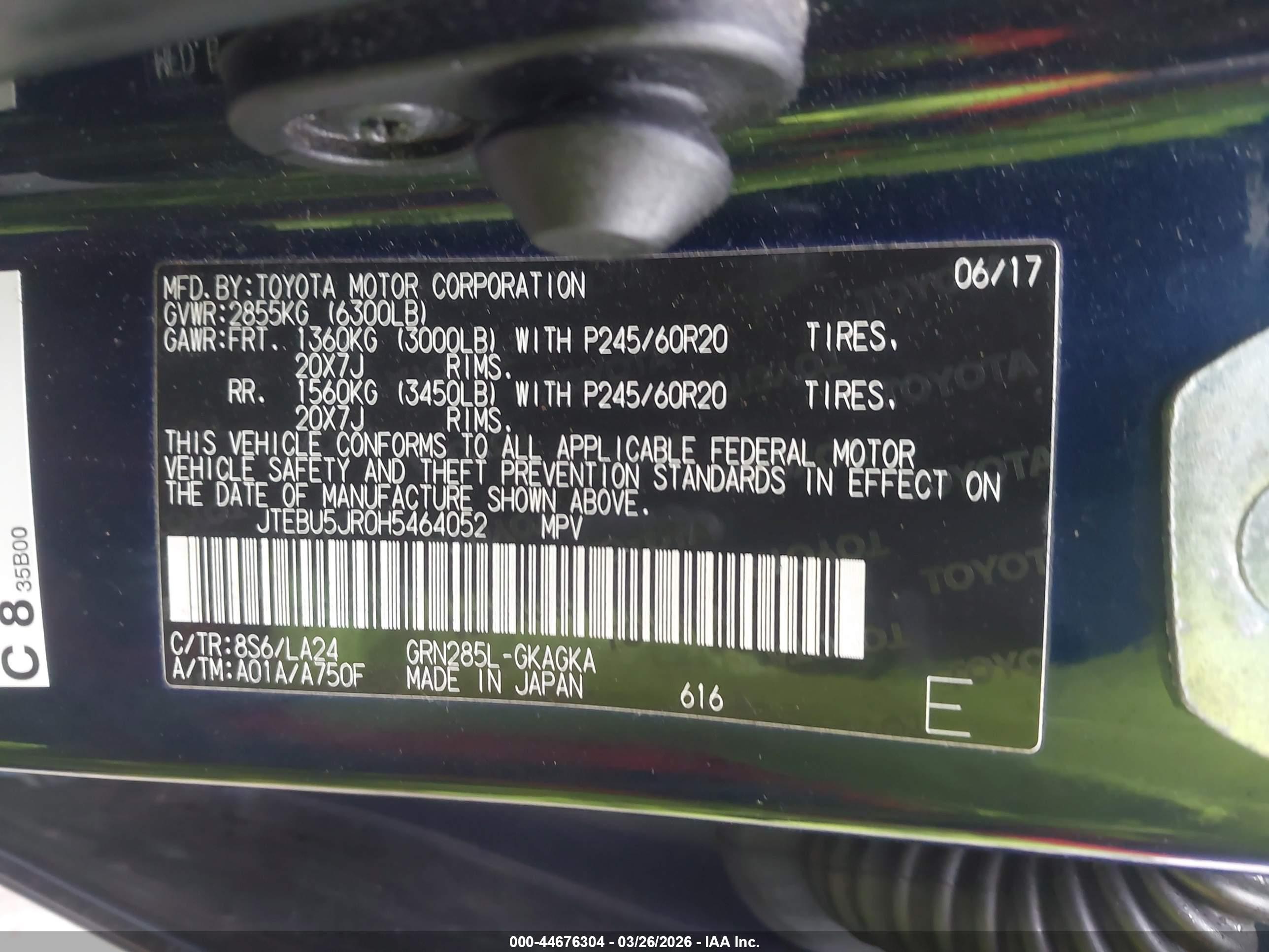 TOYOTA 4RUNNER image 9