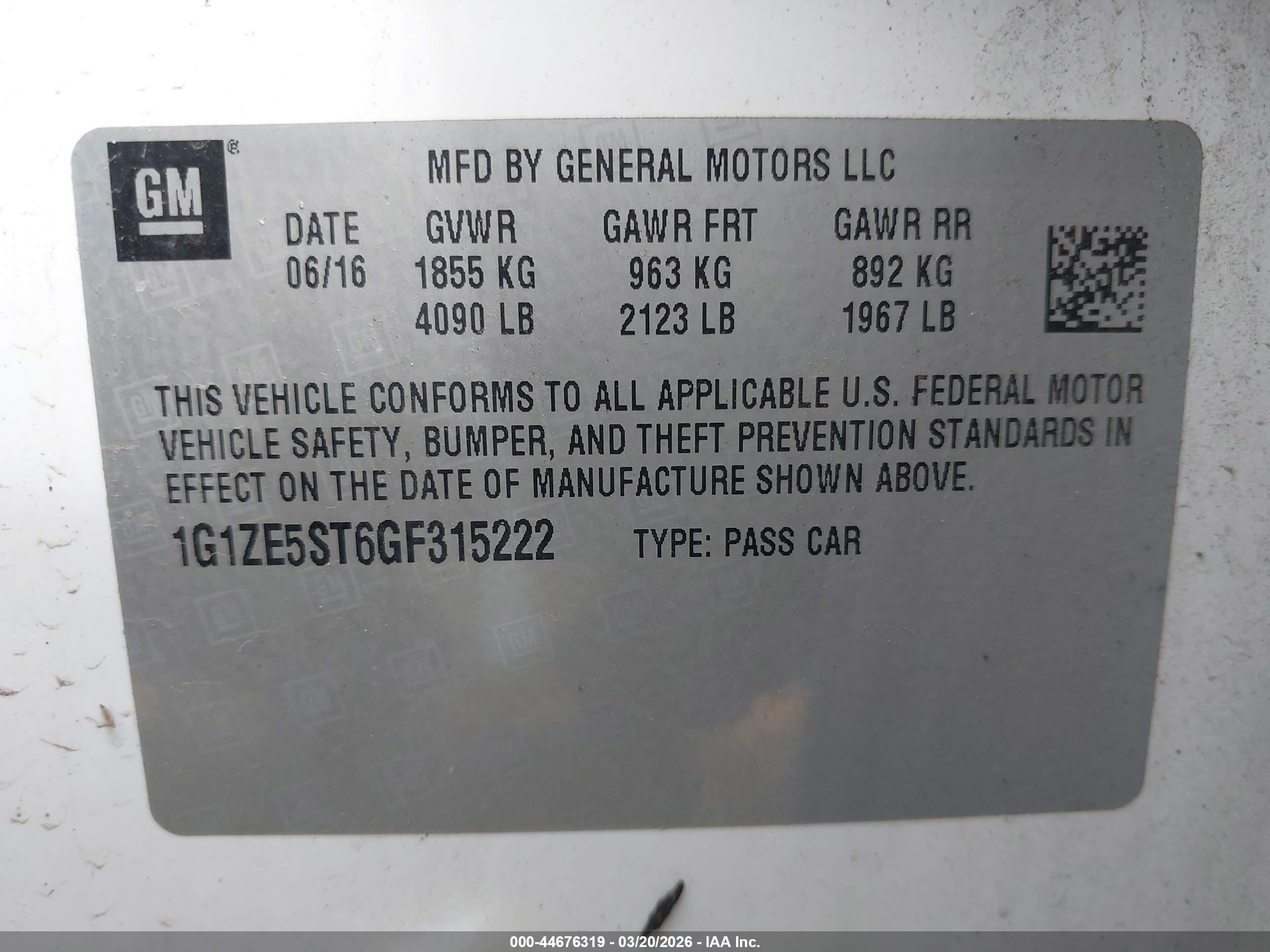 CHEVROLET MALIBU image 9