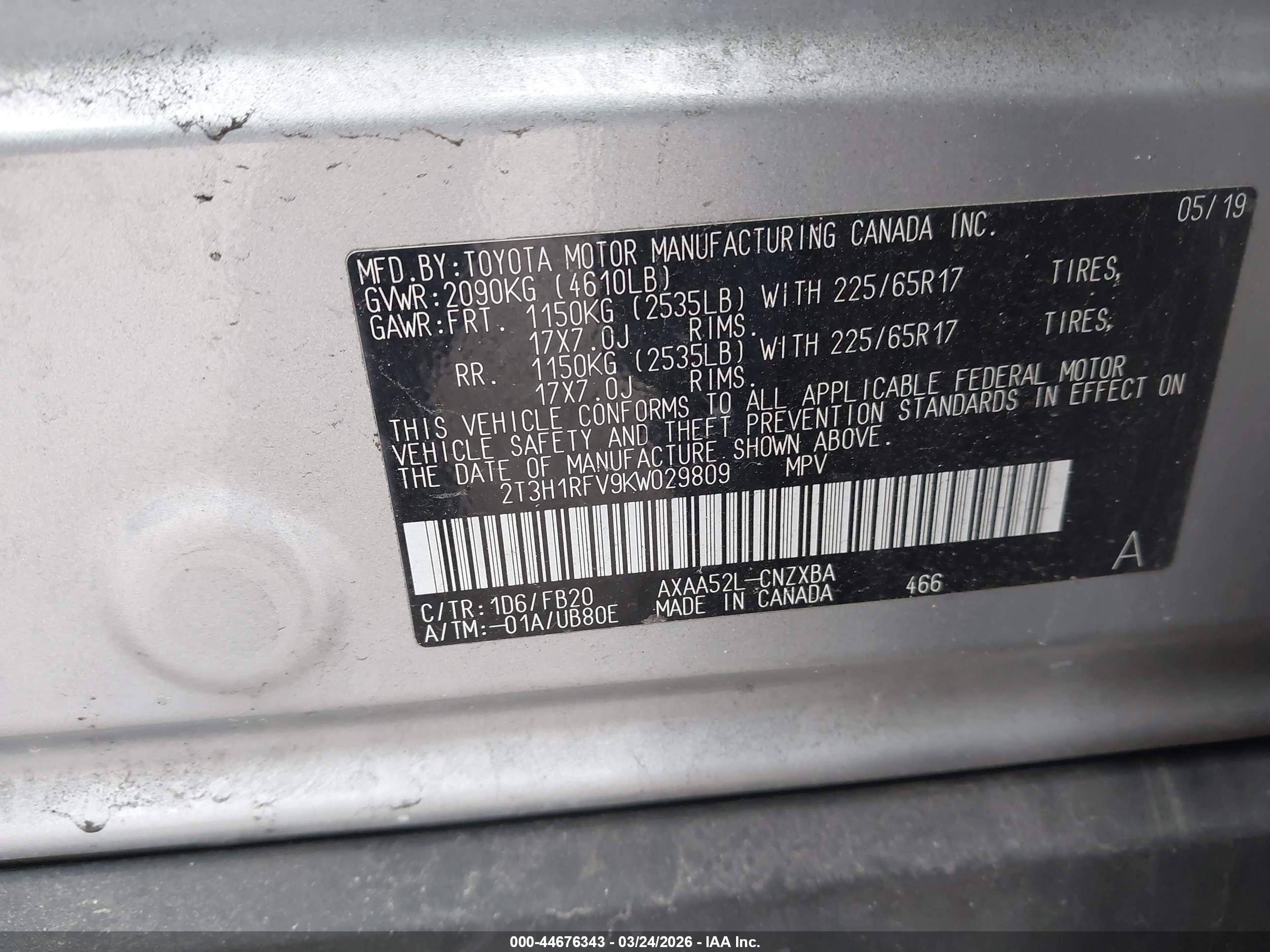TOYOTA RAV4 image 9