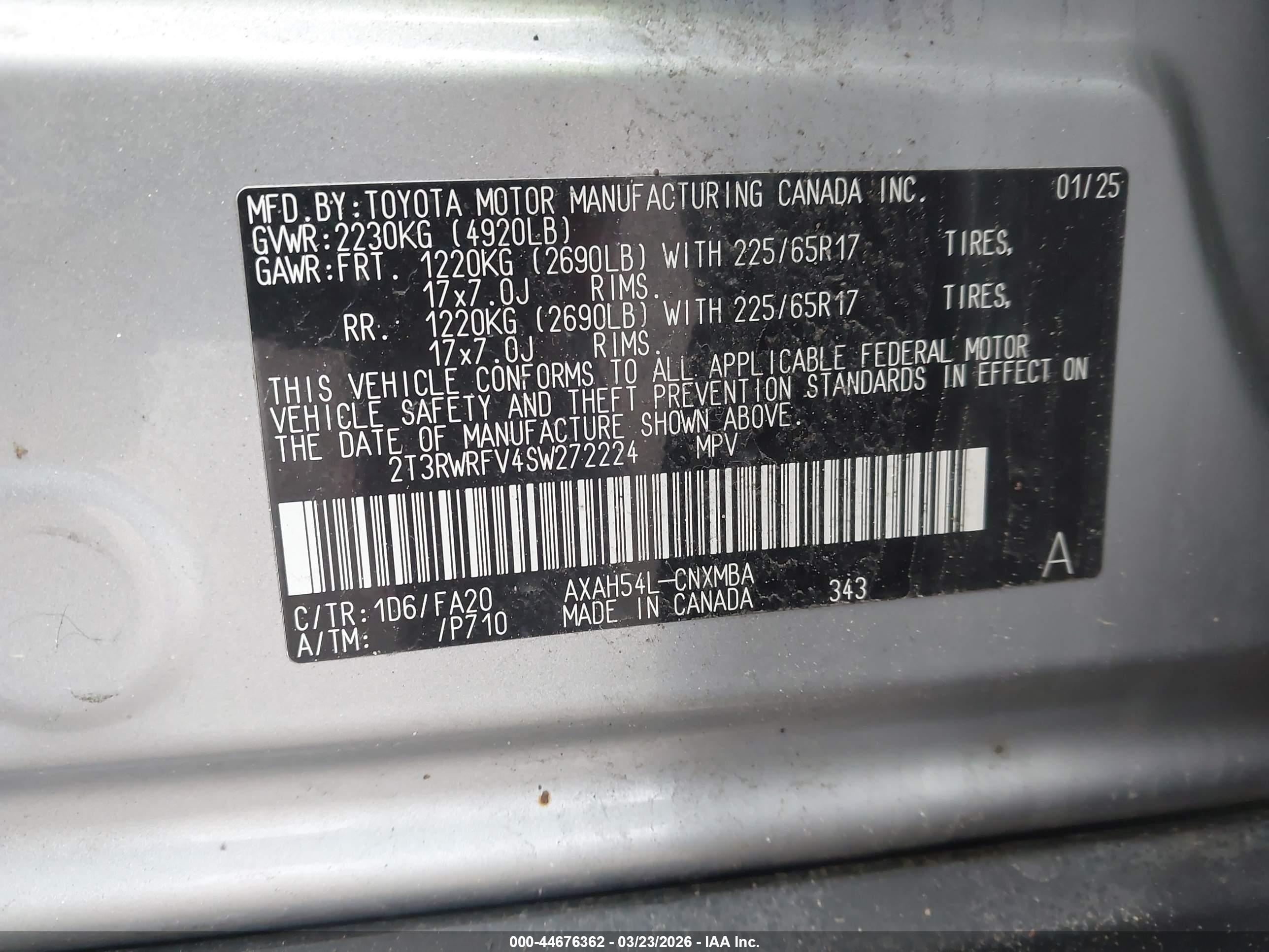 TOYOTA RAV4 image 9