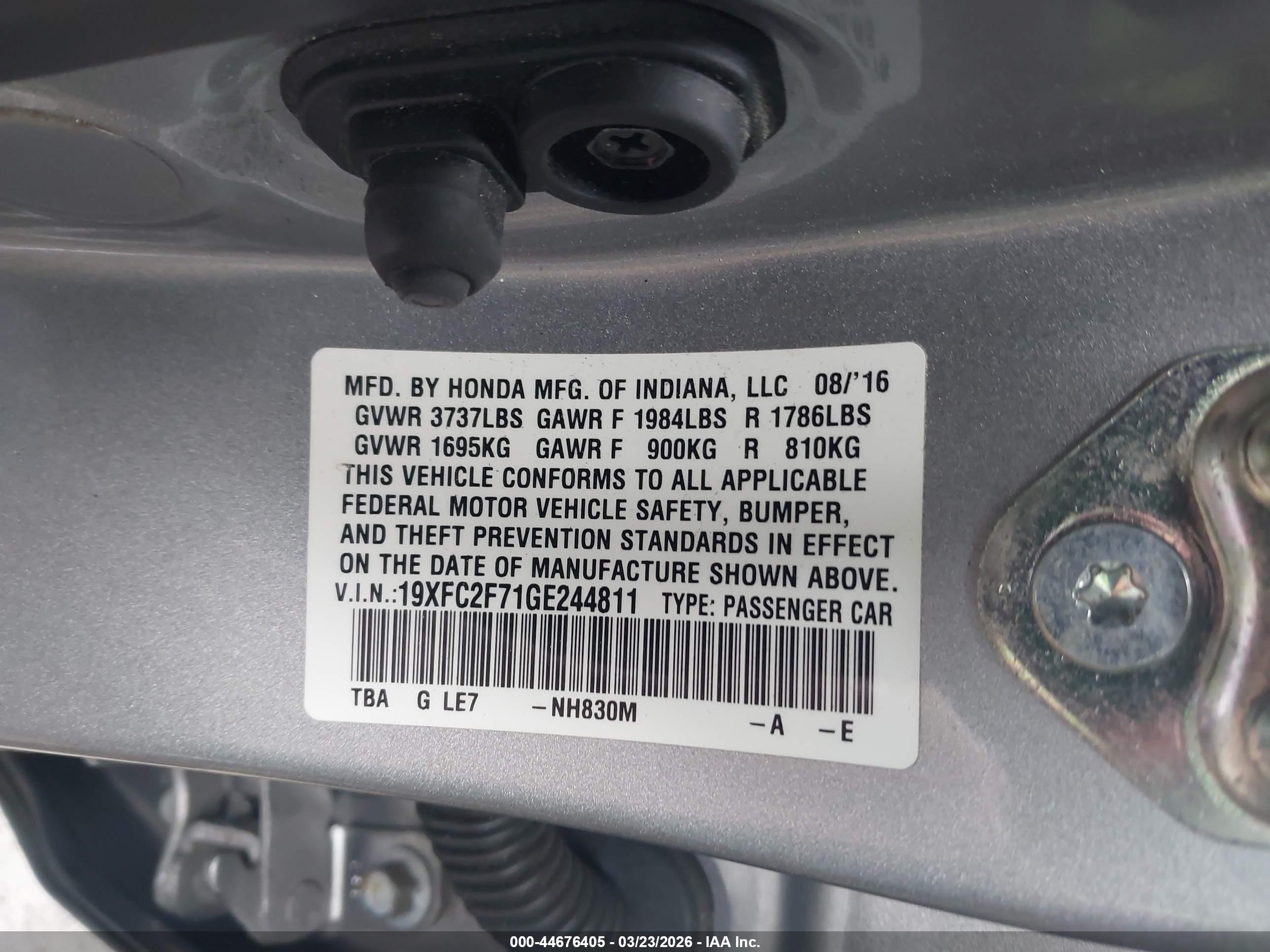 HONDA CIVIC image 9