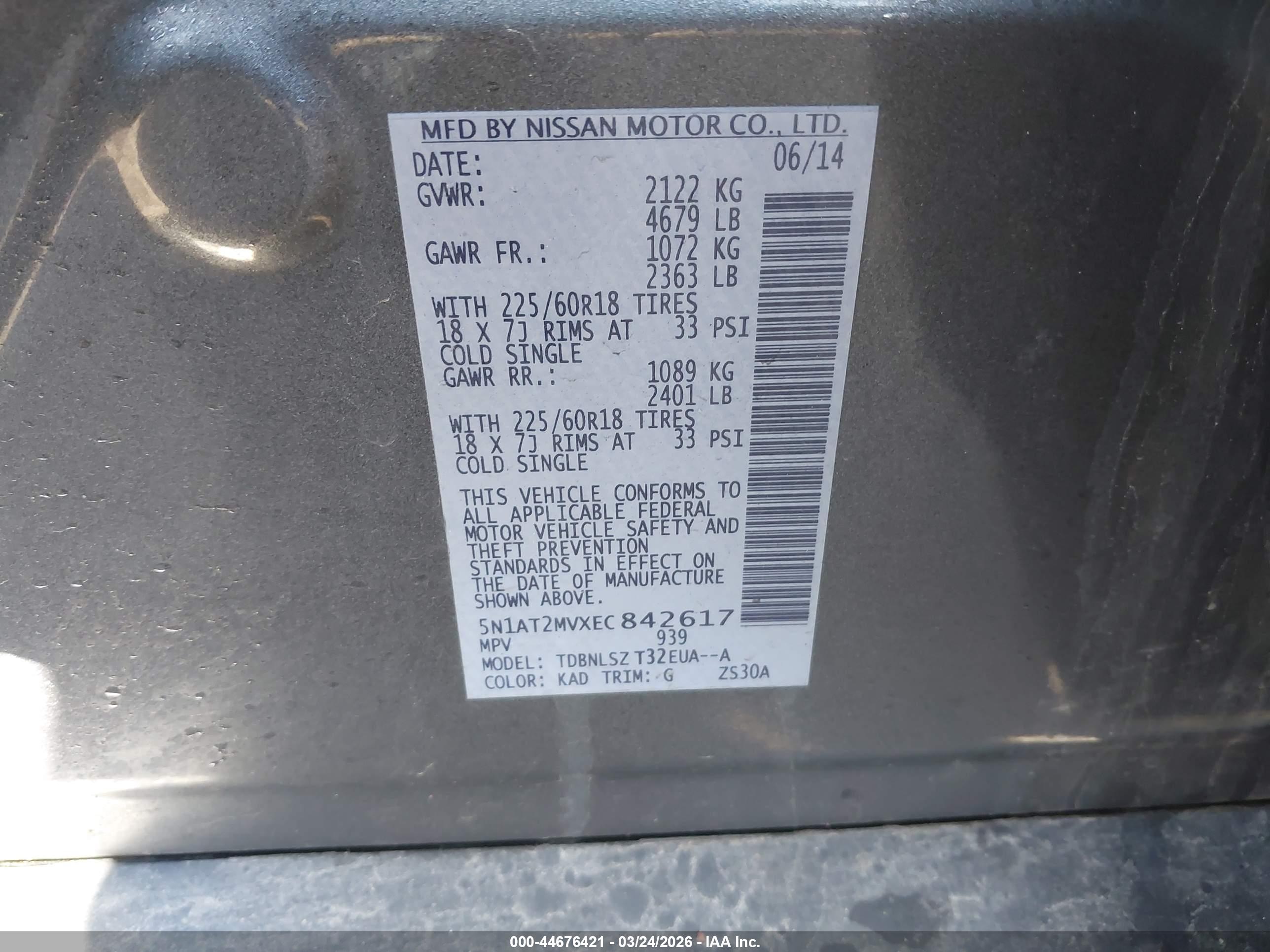 NISSAN ROGUE image 9