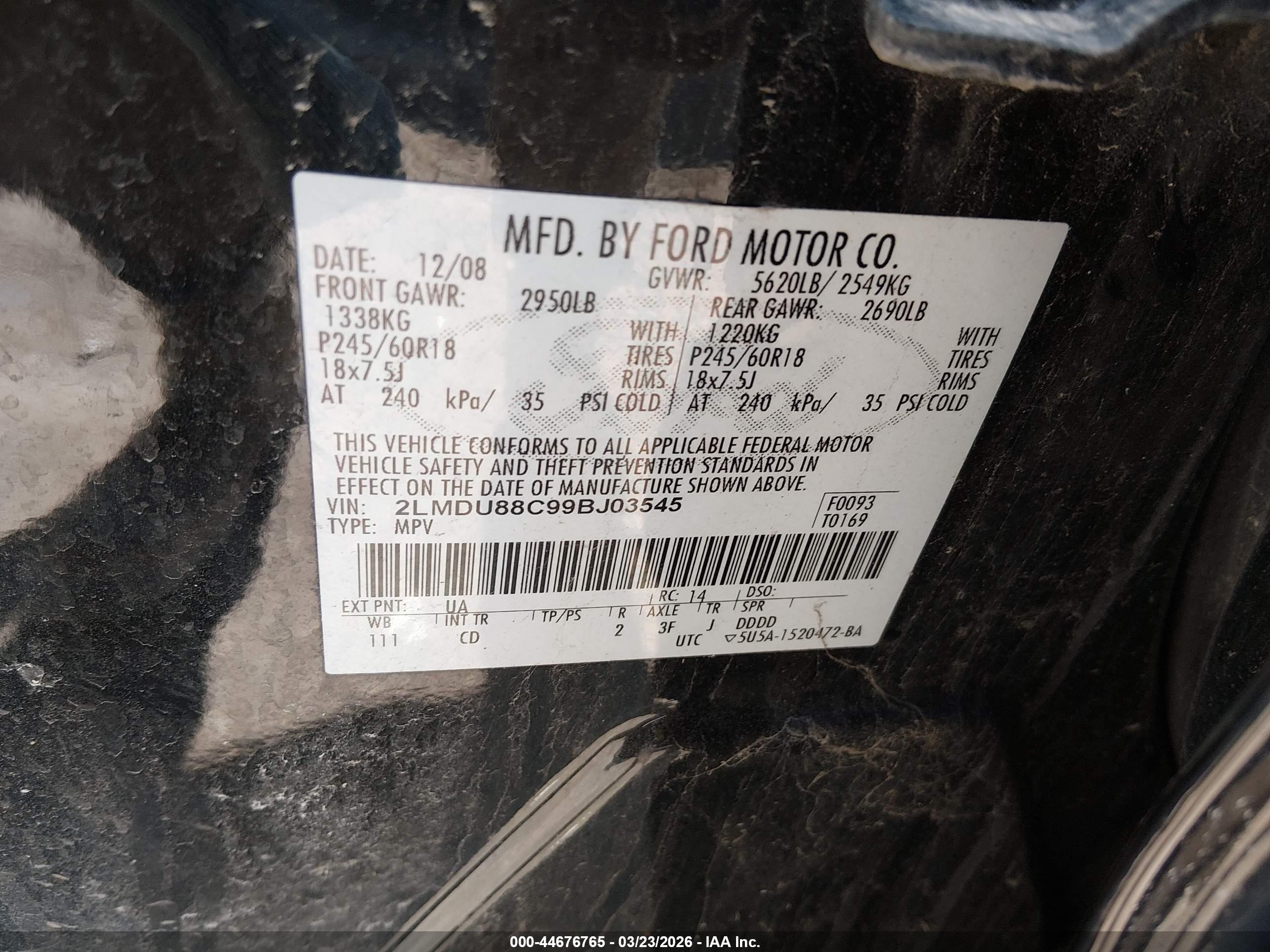 LINCOLN MKX image 9