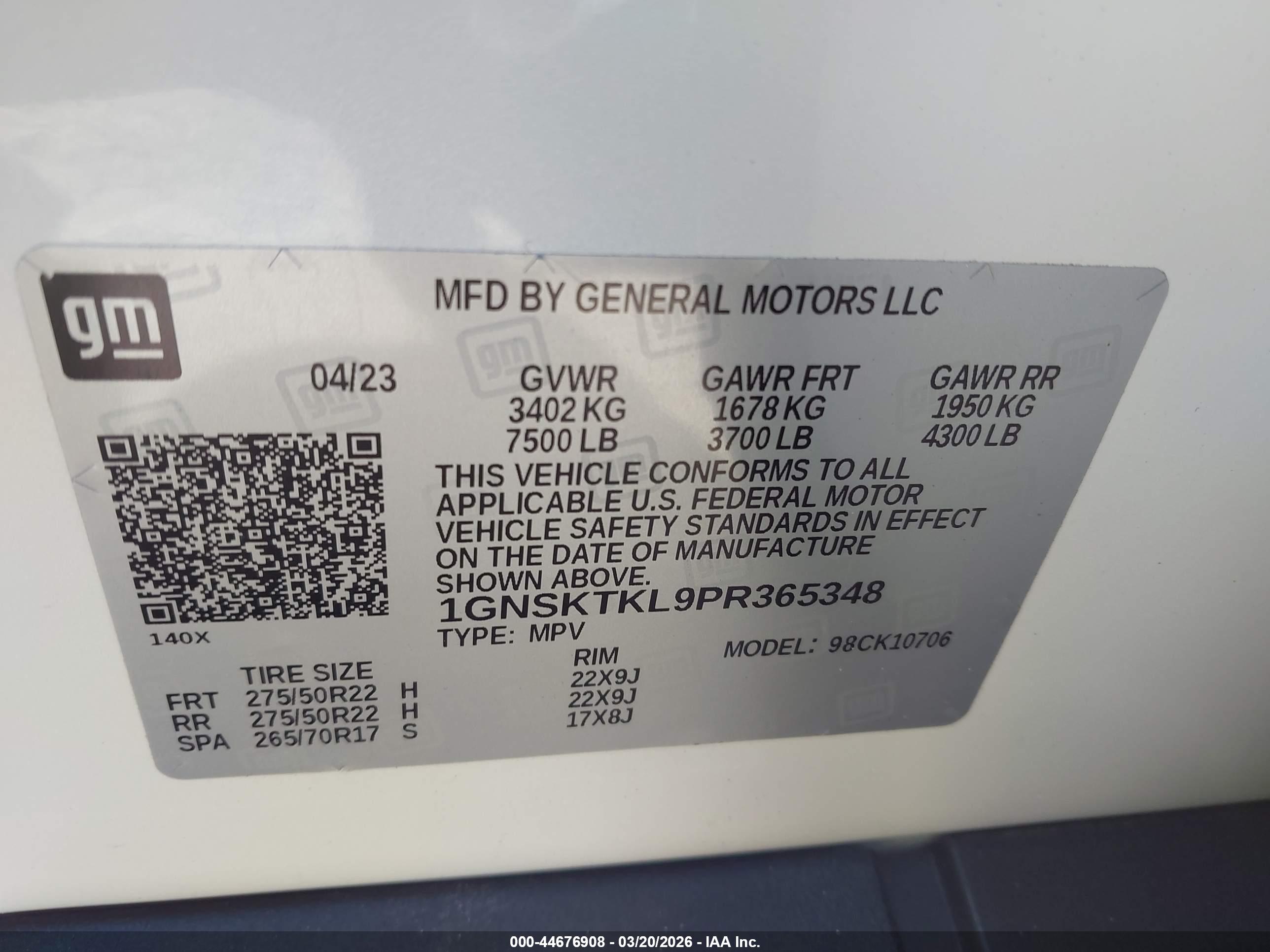 CHEVROLET TAHOE image 9