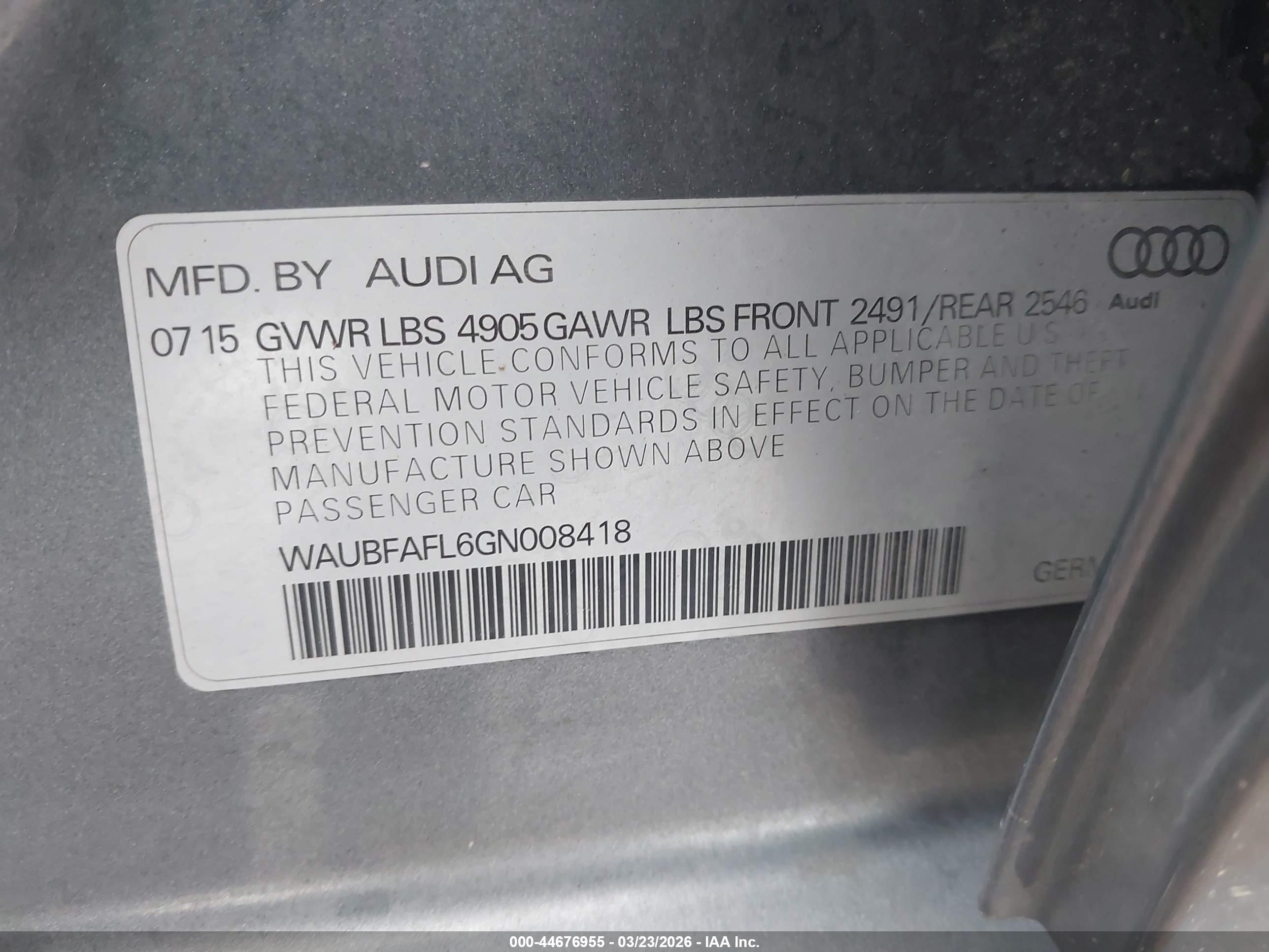 AUDI A4 image 9