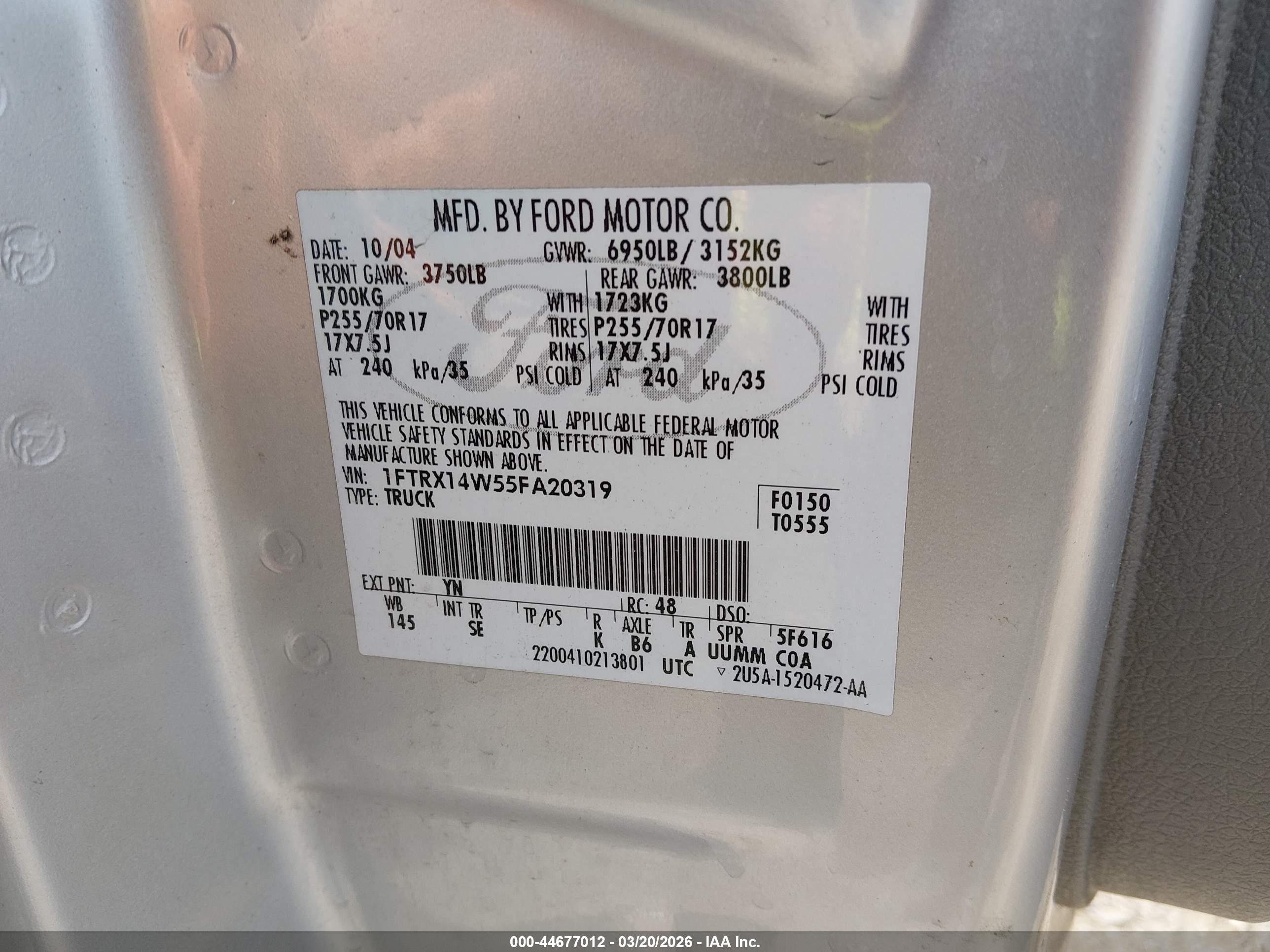 FORD F-150 image 9