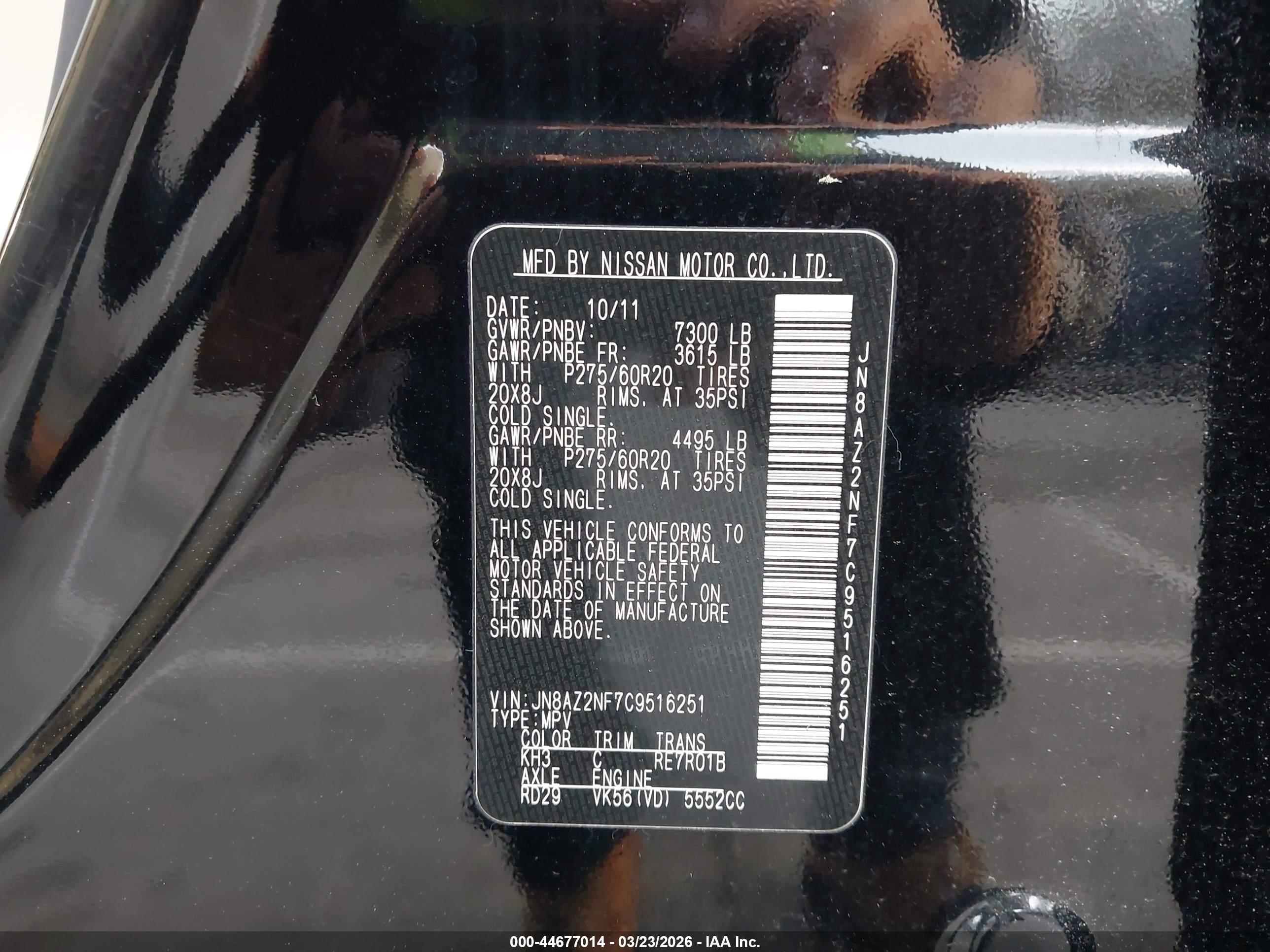 INFINITI QX56 image 9