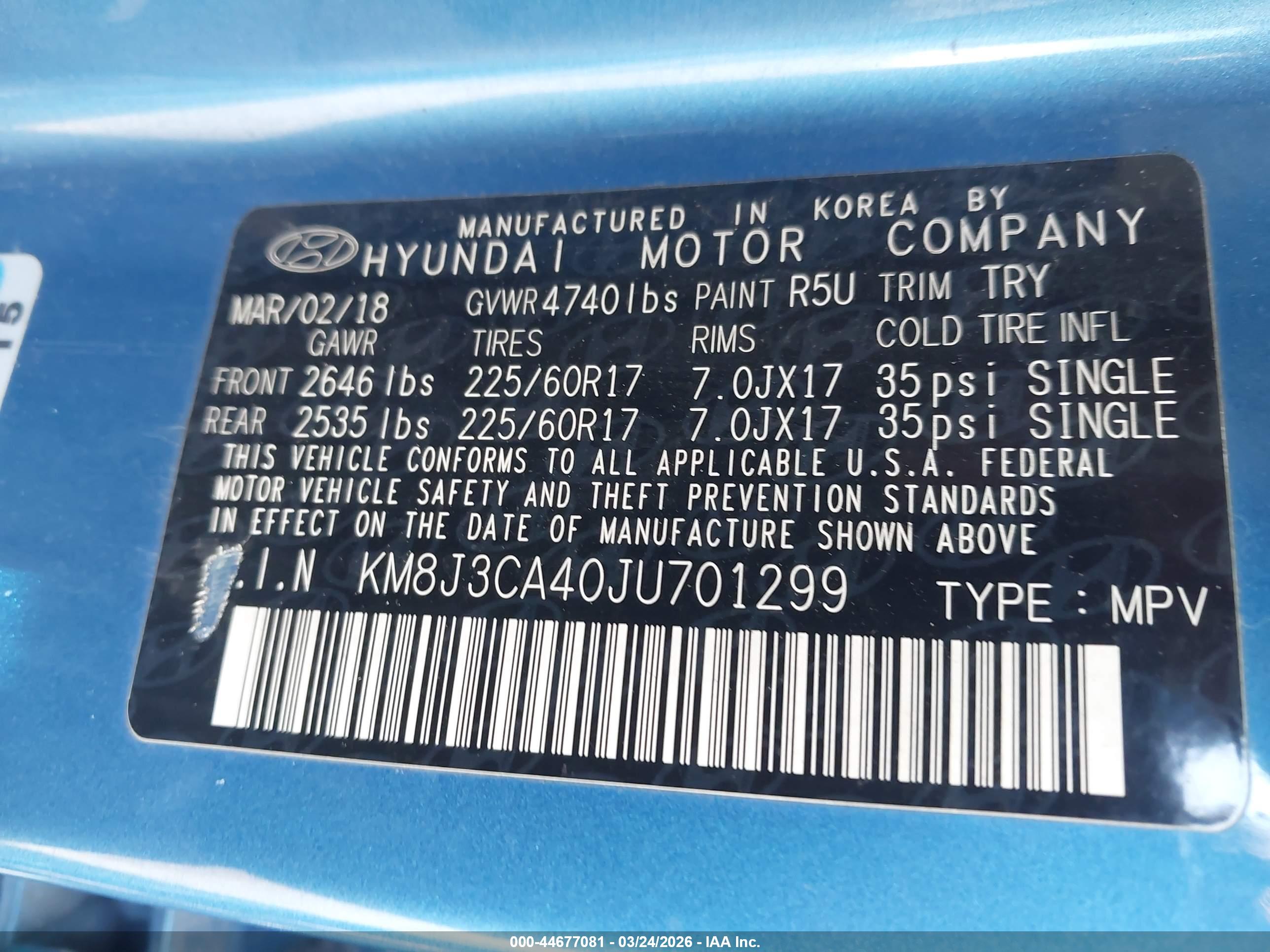 HYUNDAI TUCSON image 9