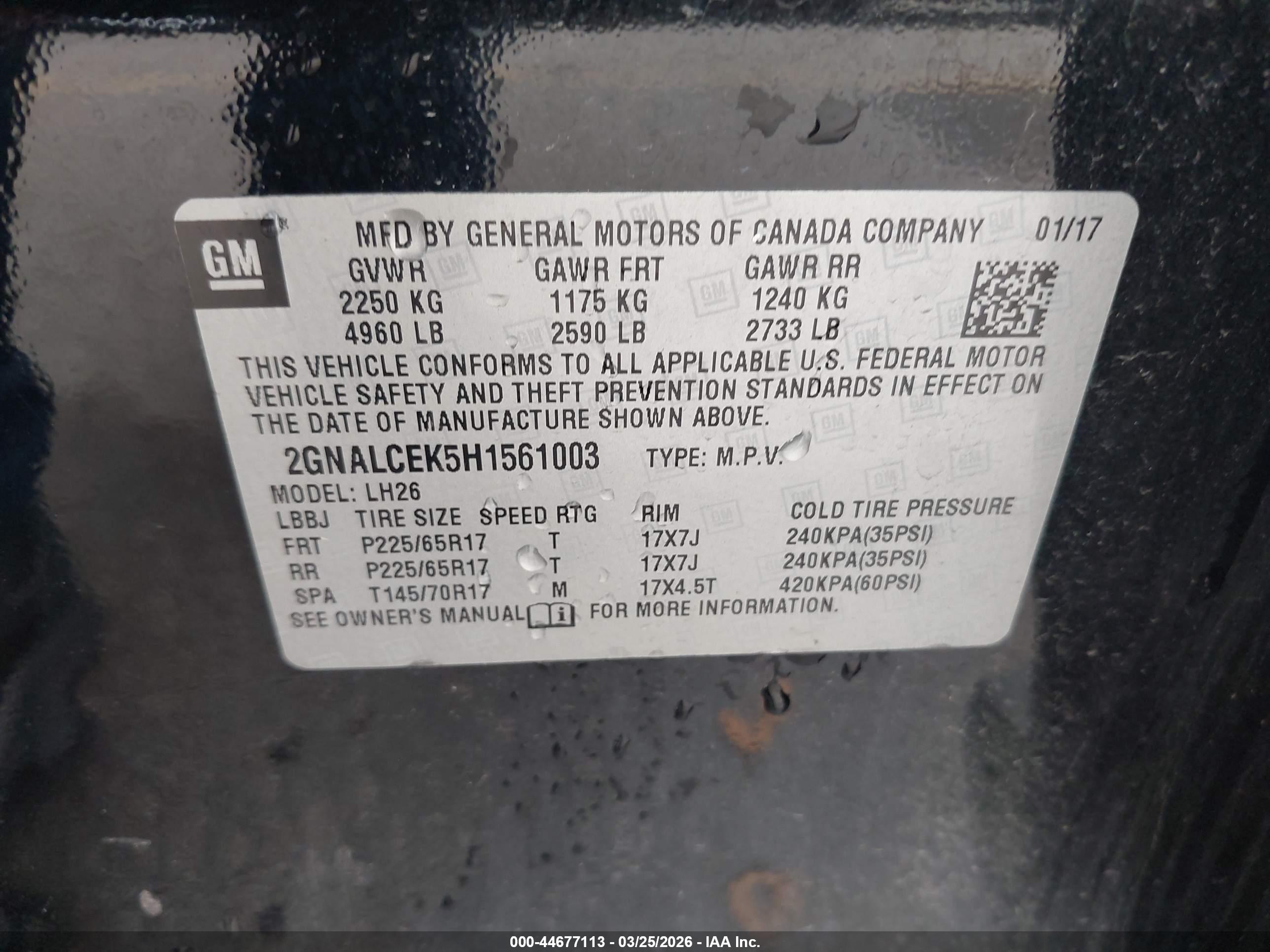 CHEVROLET EQUINOX image 9