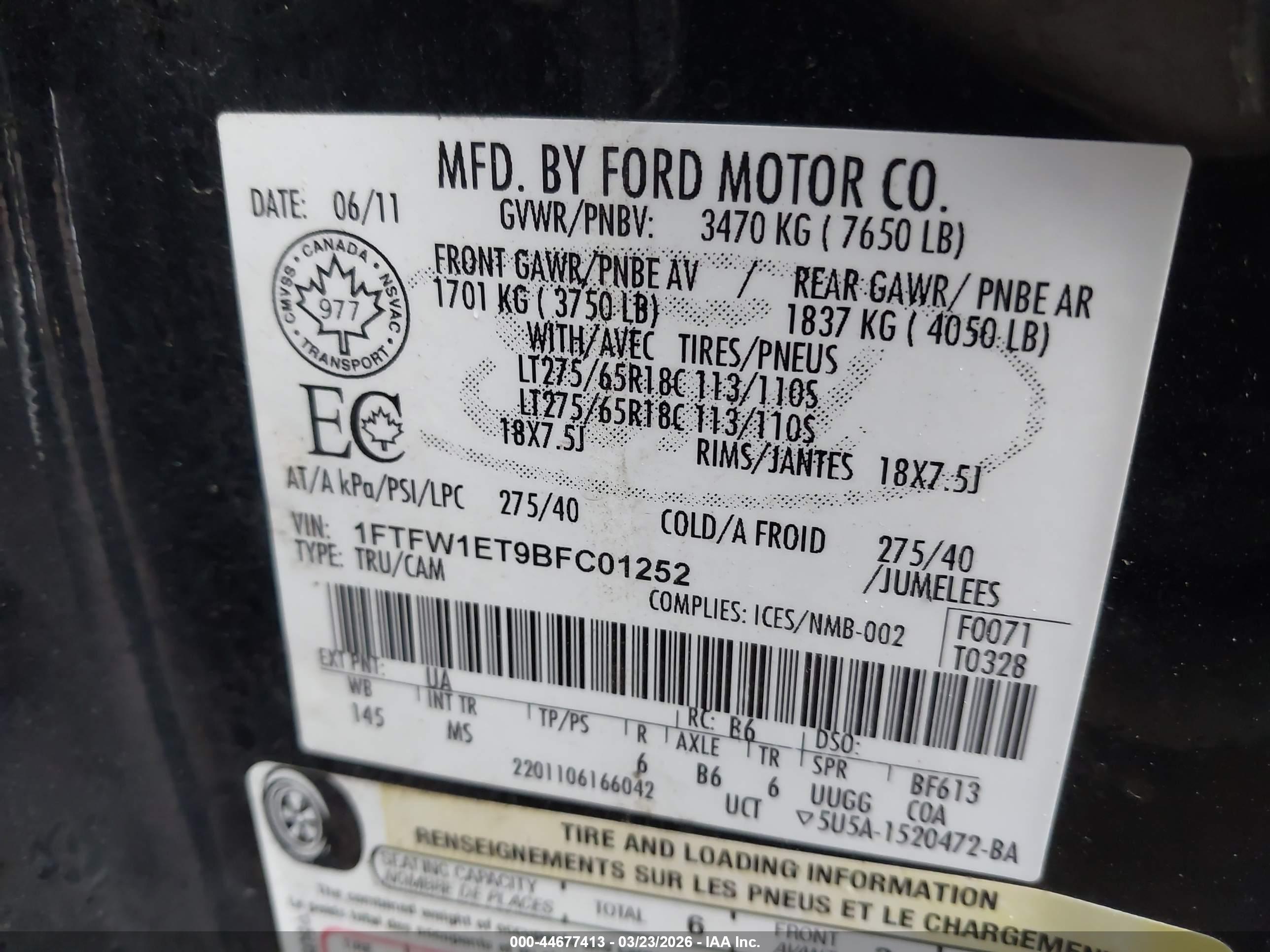FORD F-150 image 9