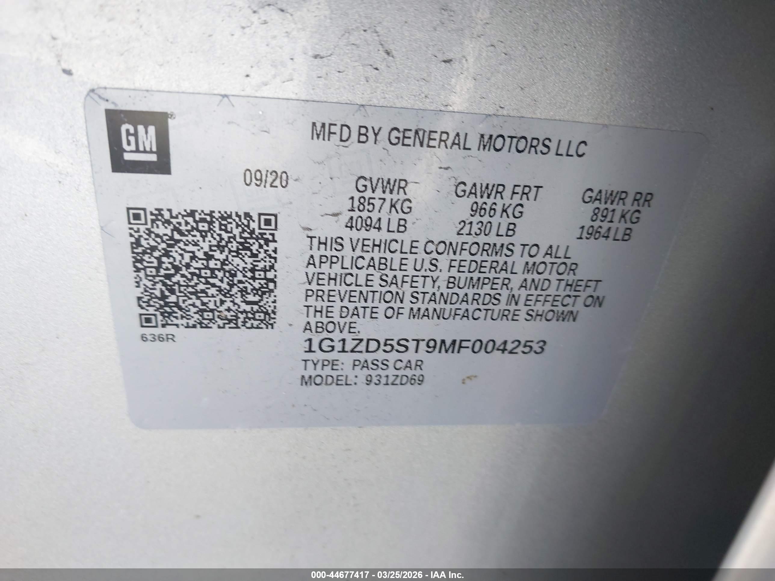 CHEVROLET MALIBU image 9