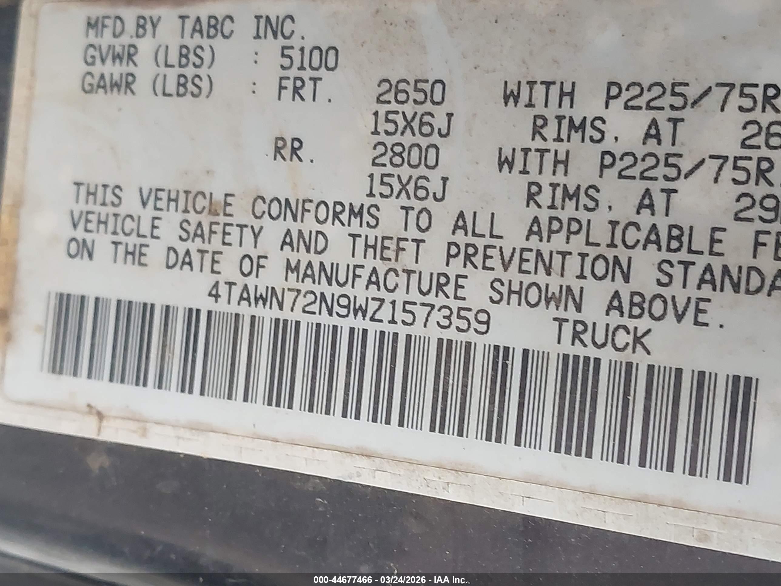 TOYOTA TACOMA image 9