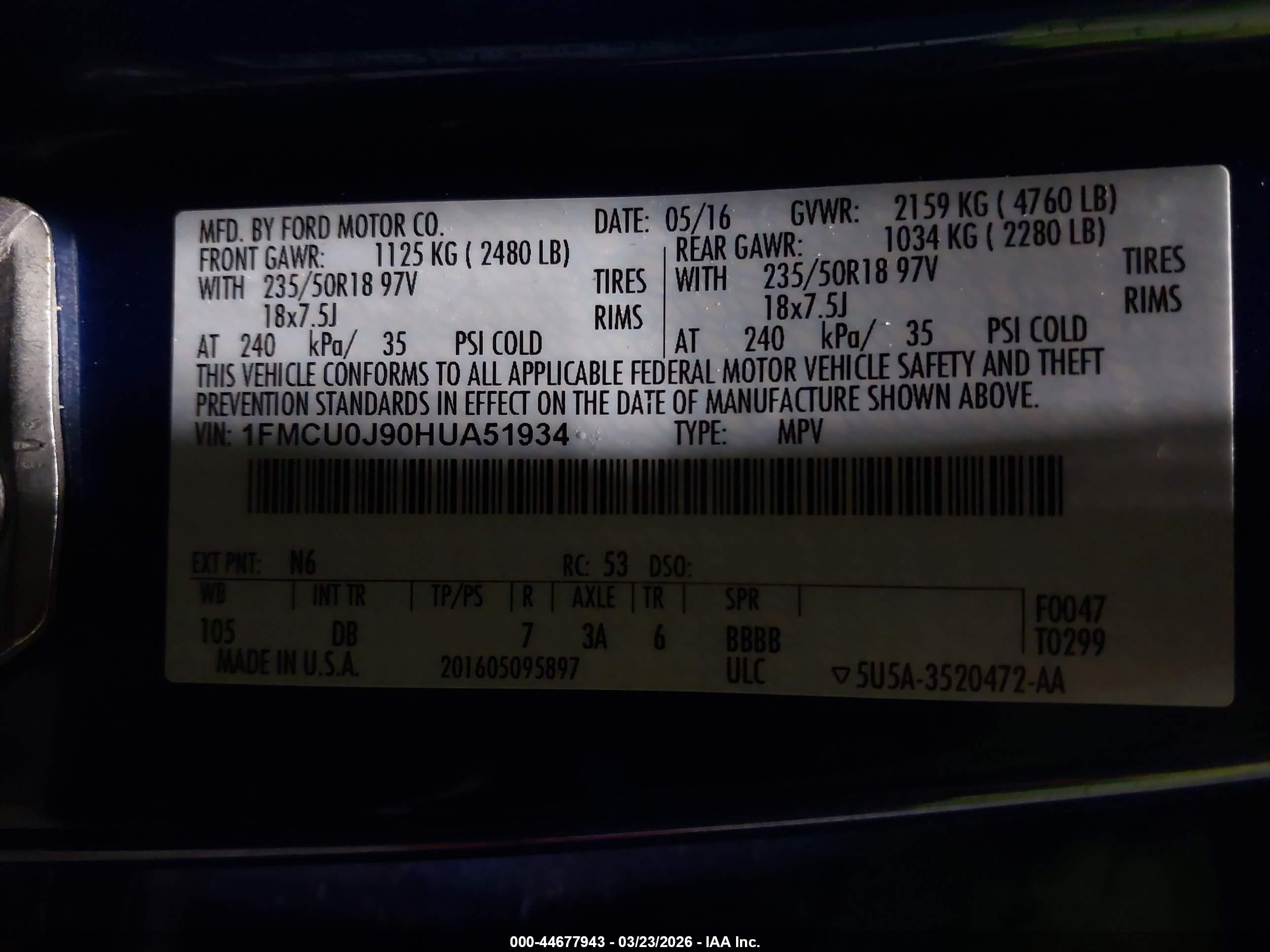 FORD ESCAPE image 9