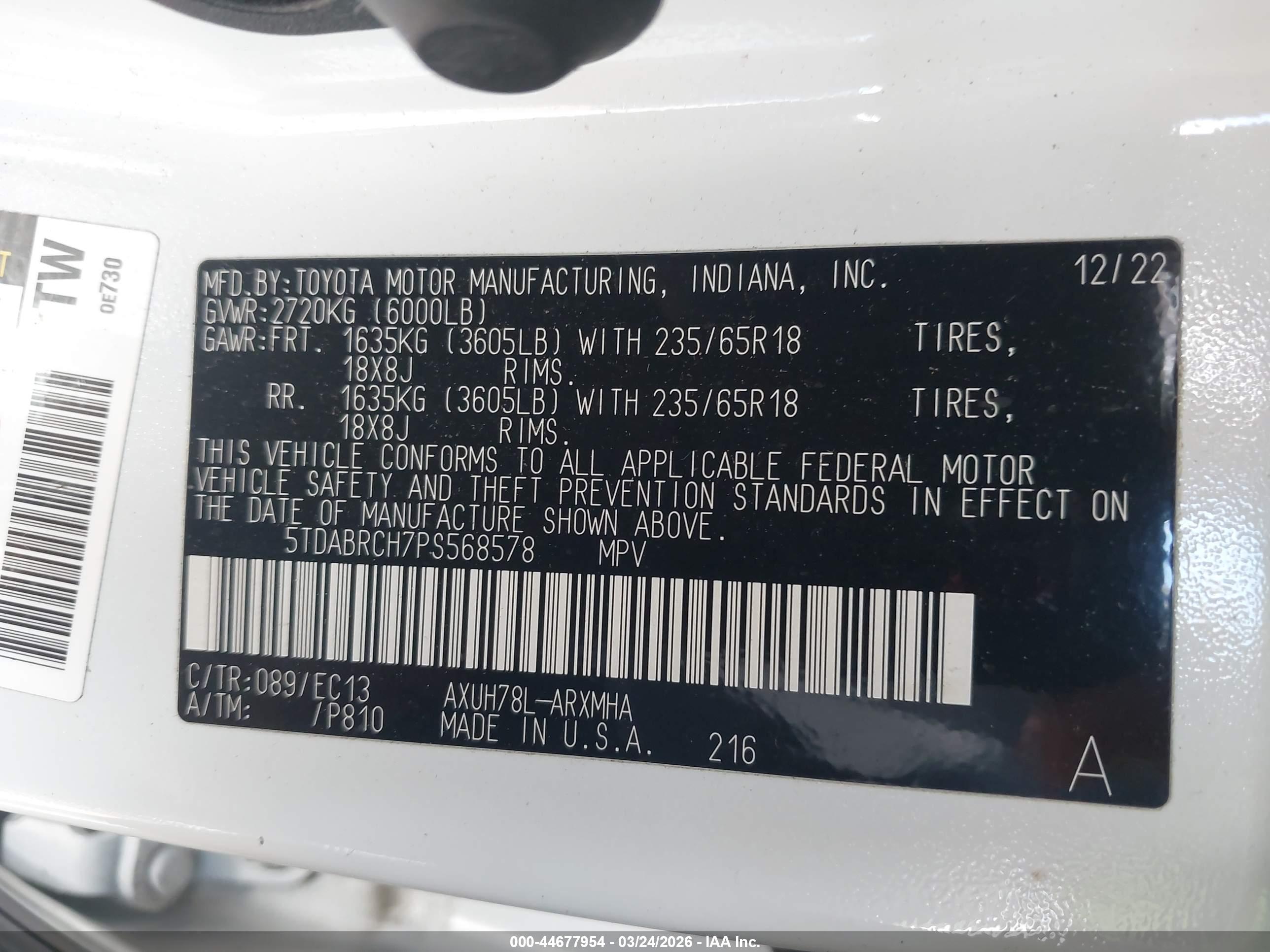 TOYOTA HIGHLANDER image 9