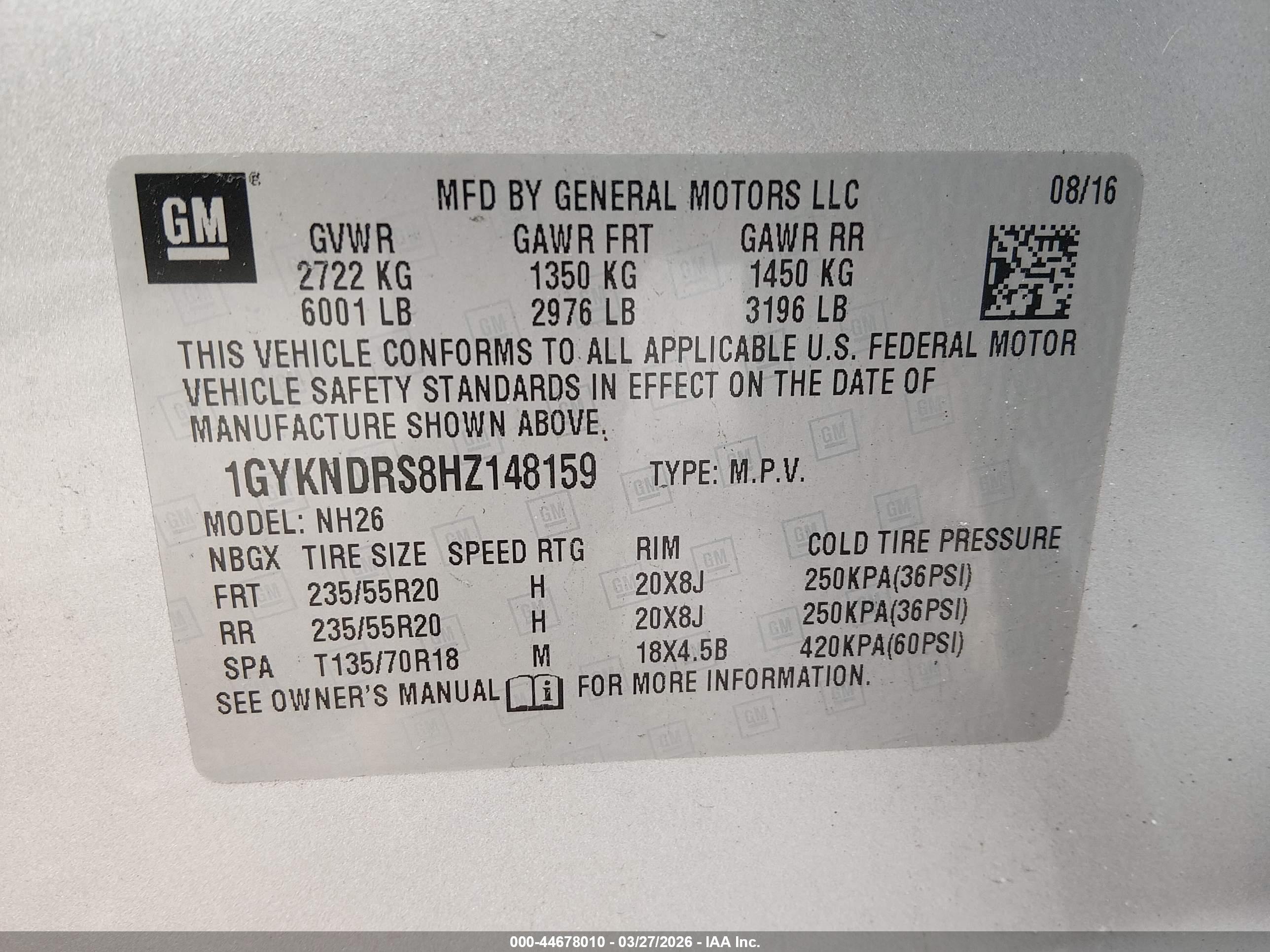 CADILLAC XT5 image 9