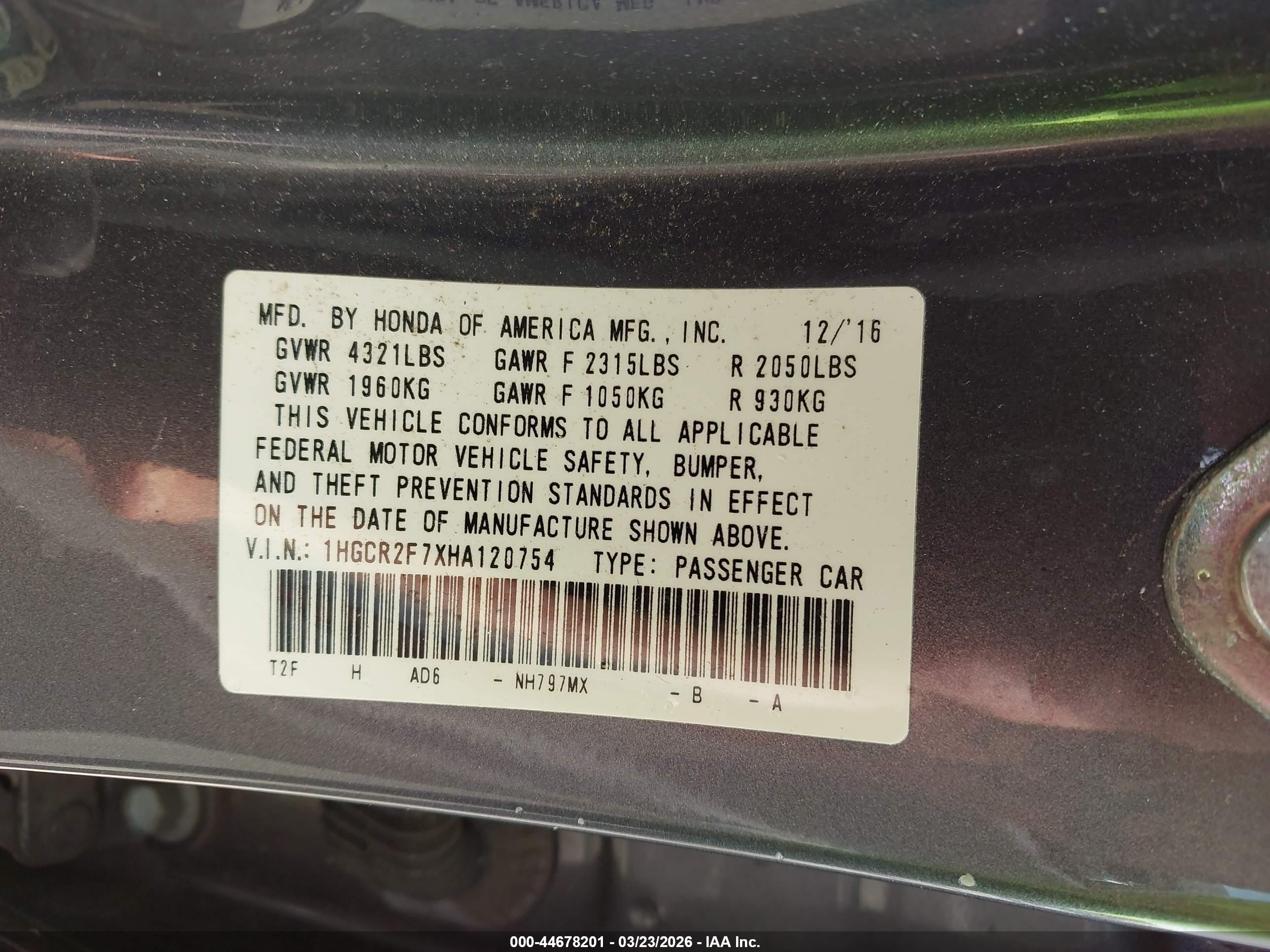 HONDA ACCORD image 9